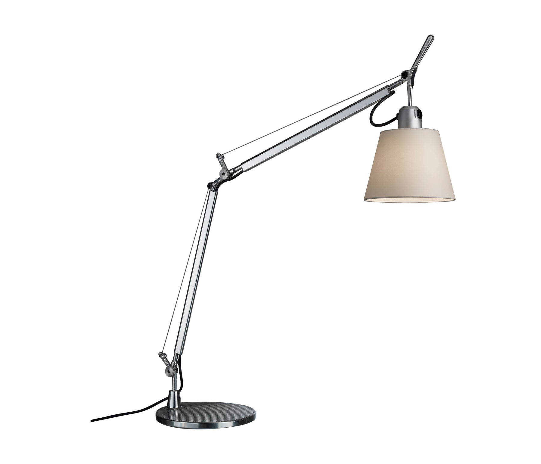 Artemide Tolomeo Basculante Tischleuchte Pergamentpapier