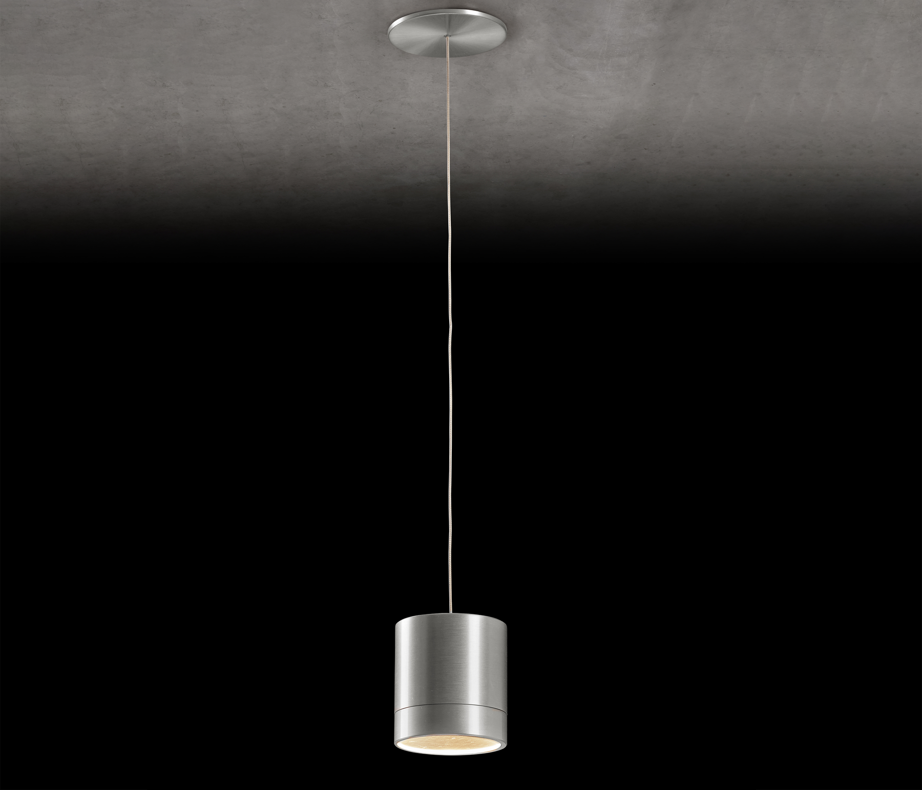 Holtkötter Aura E Pendelleuchte LED Aluminium matt / Aluminium matt