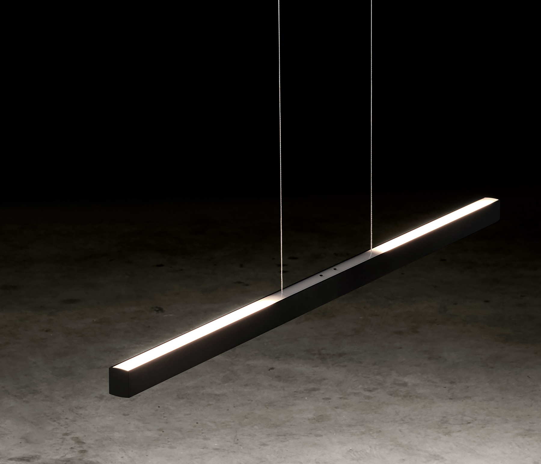 Holtkötter Xena S Pendelleuchte LED Schwarz