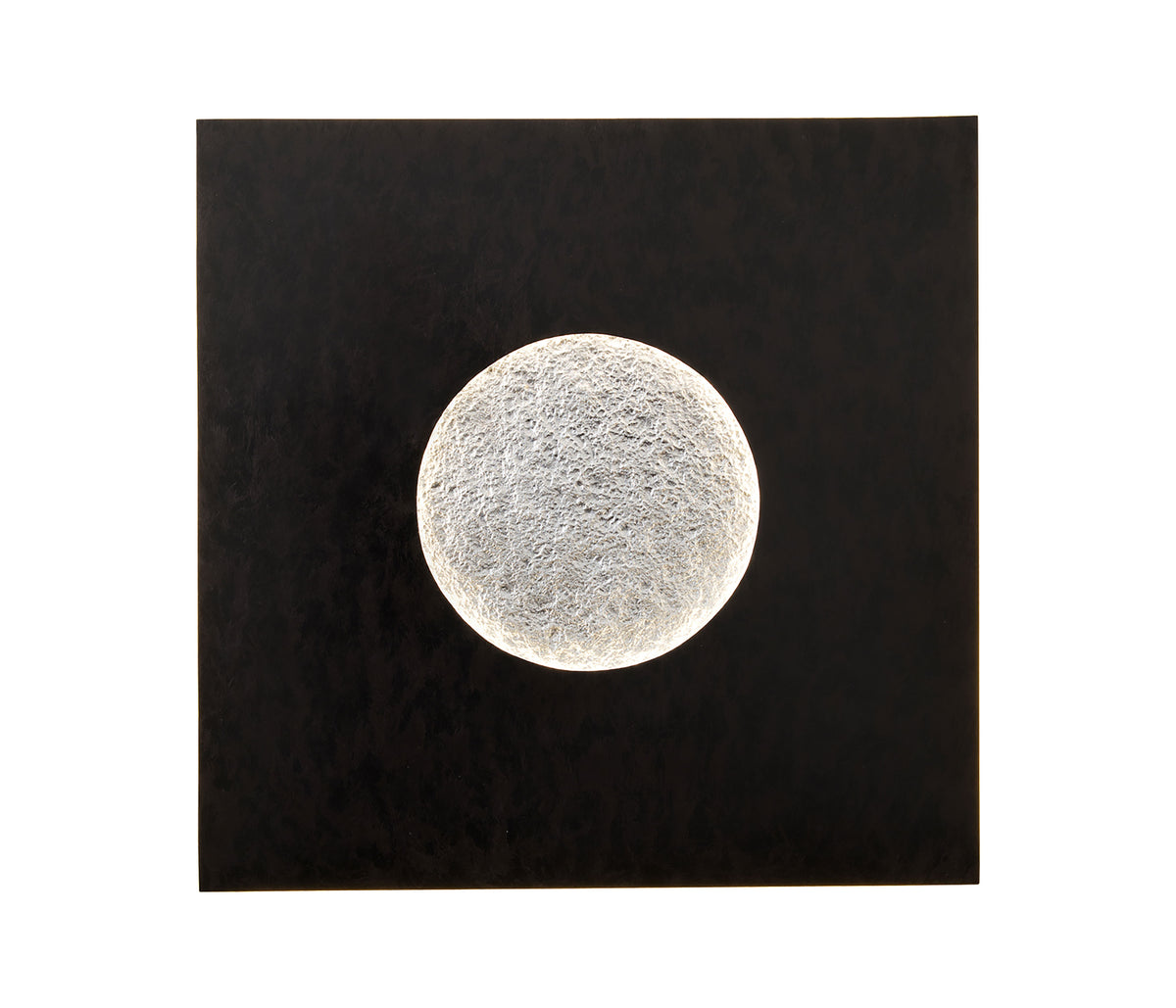 Holländer Luna eckig Wandleuchte LED silber