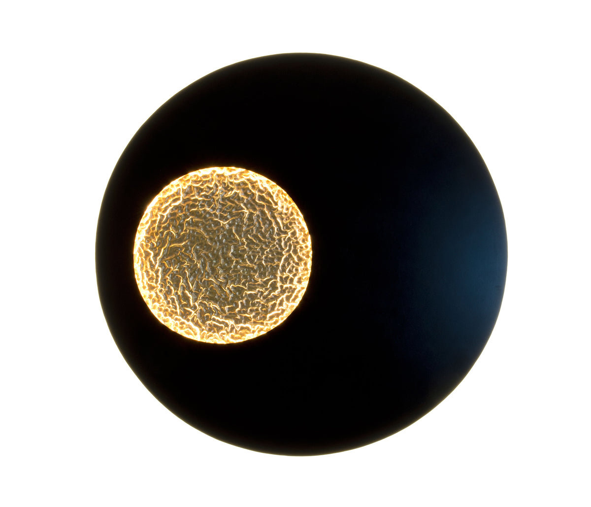 Holländer Luna rund Wandleuchte LED gold