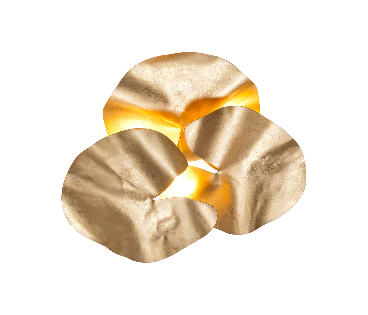 Holländer Controversia 4-flg. Deckenleuchte LED