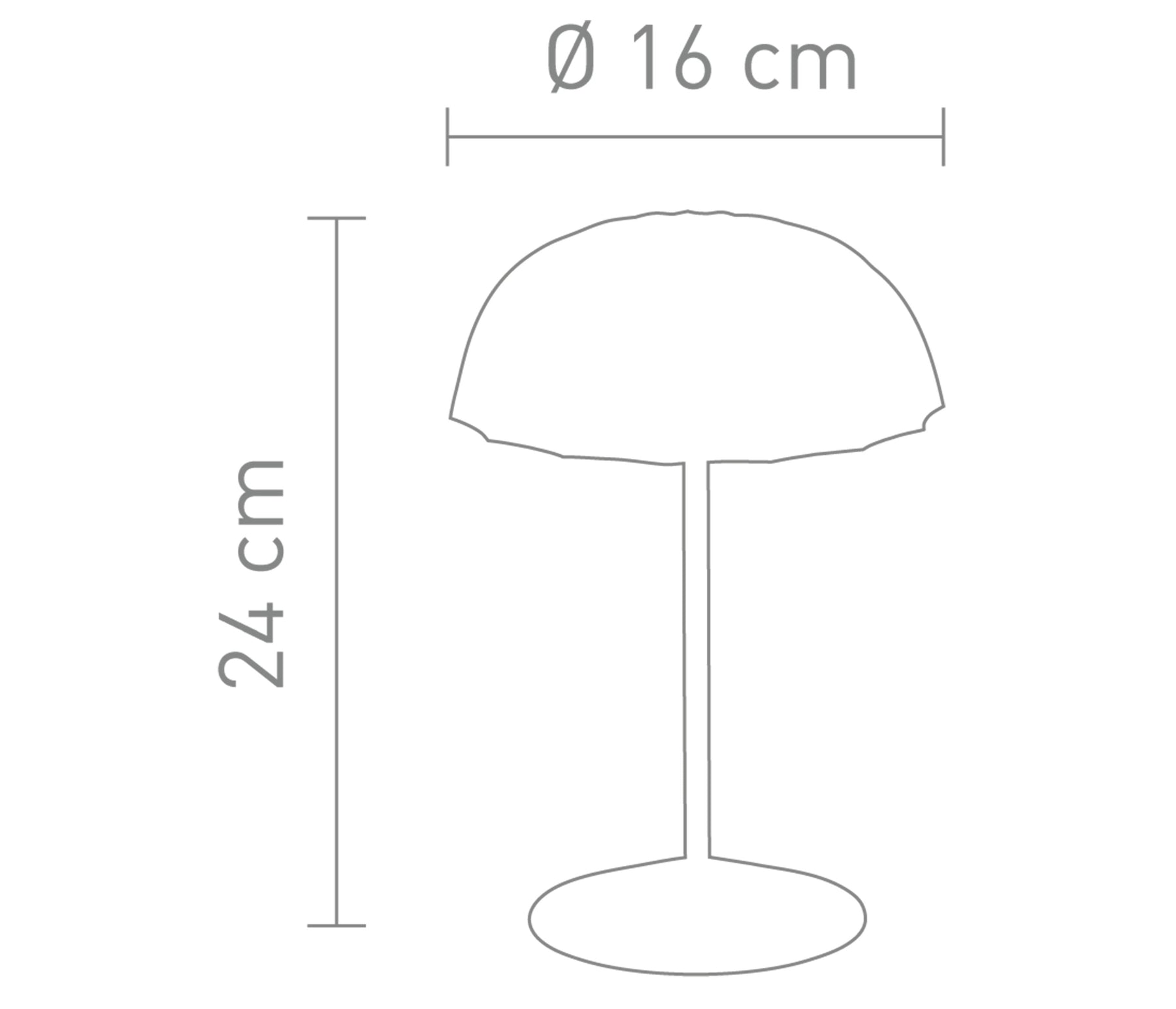 Sompex Ombrellino Akkuleuchte LED