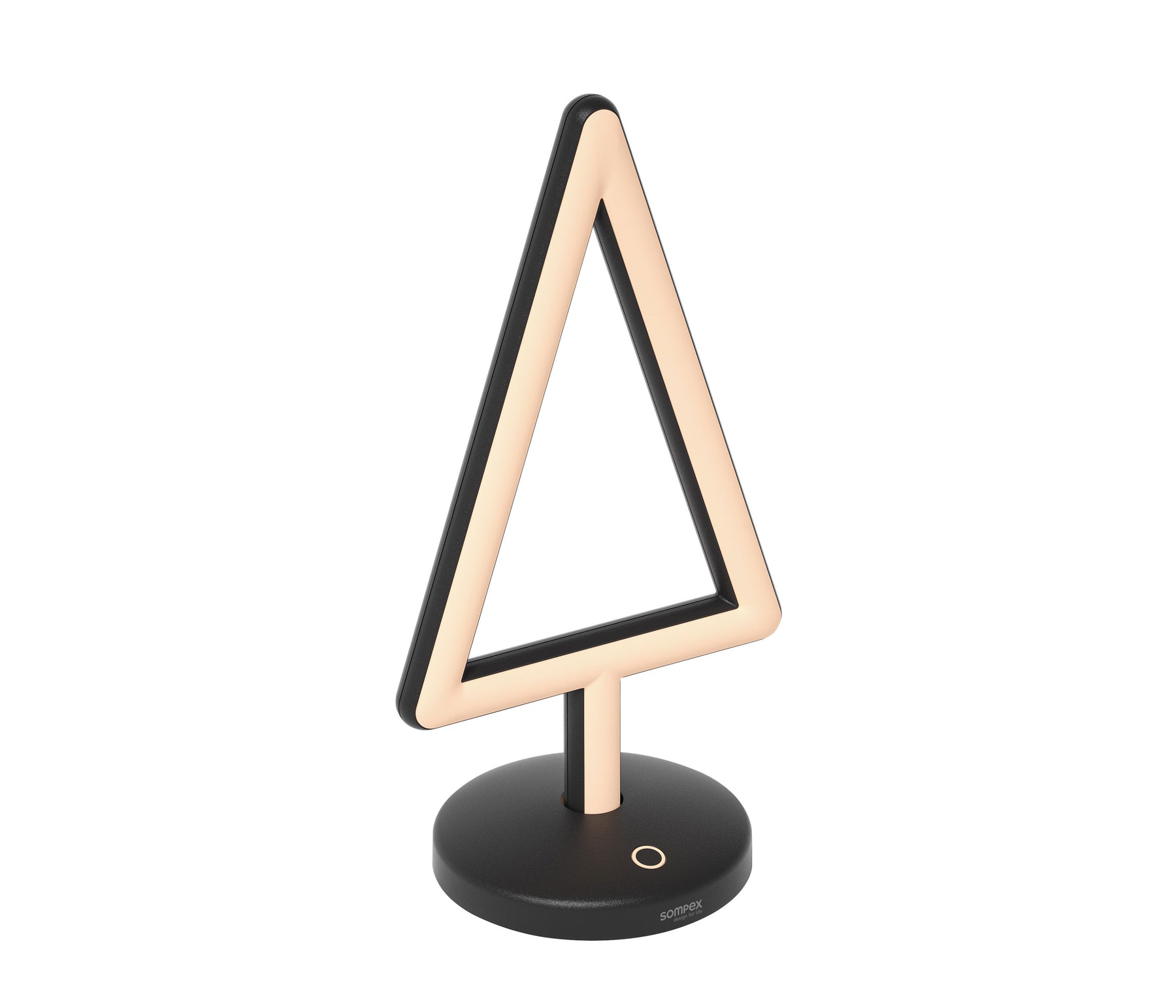 Sompex Triangle Tischleuchte LED schwarz