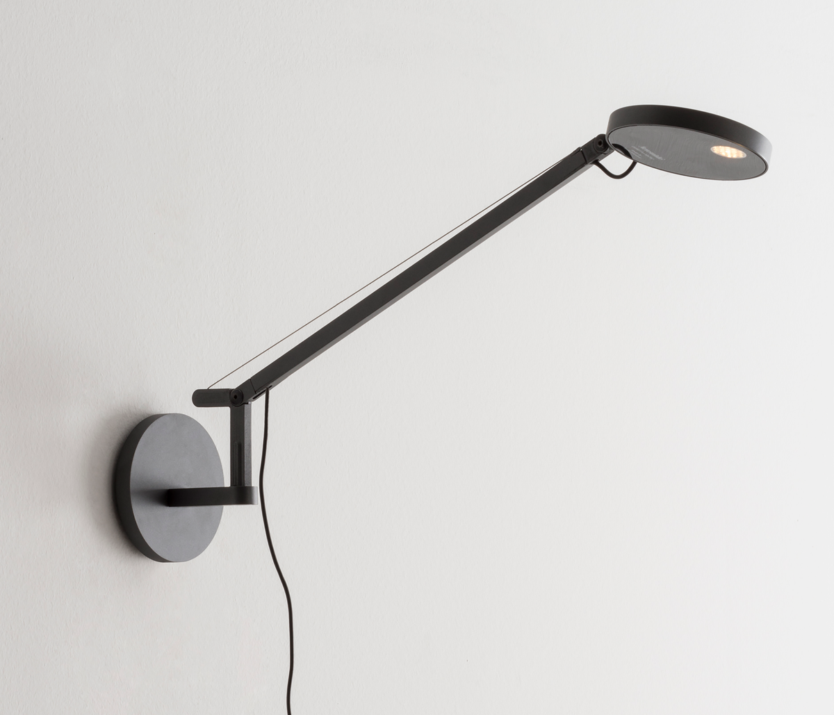 Artemide Demetra Micro Wall Wandleuchte LED anthrazitgrau