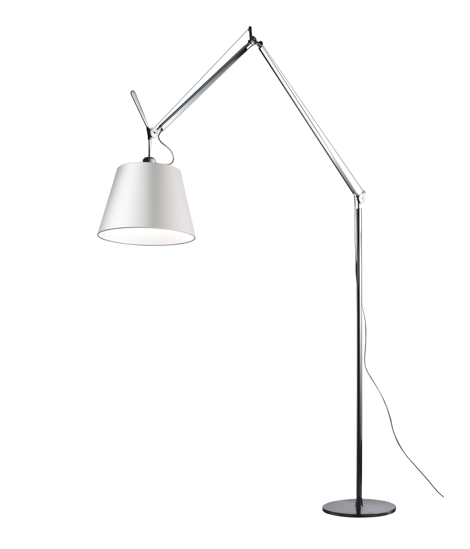 Artemide Tolomeo Mega Stehleuchte LED aluminium / satin