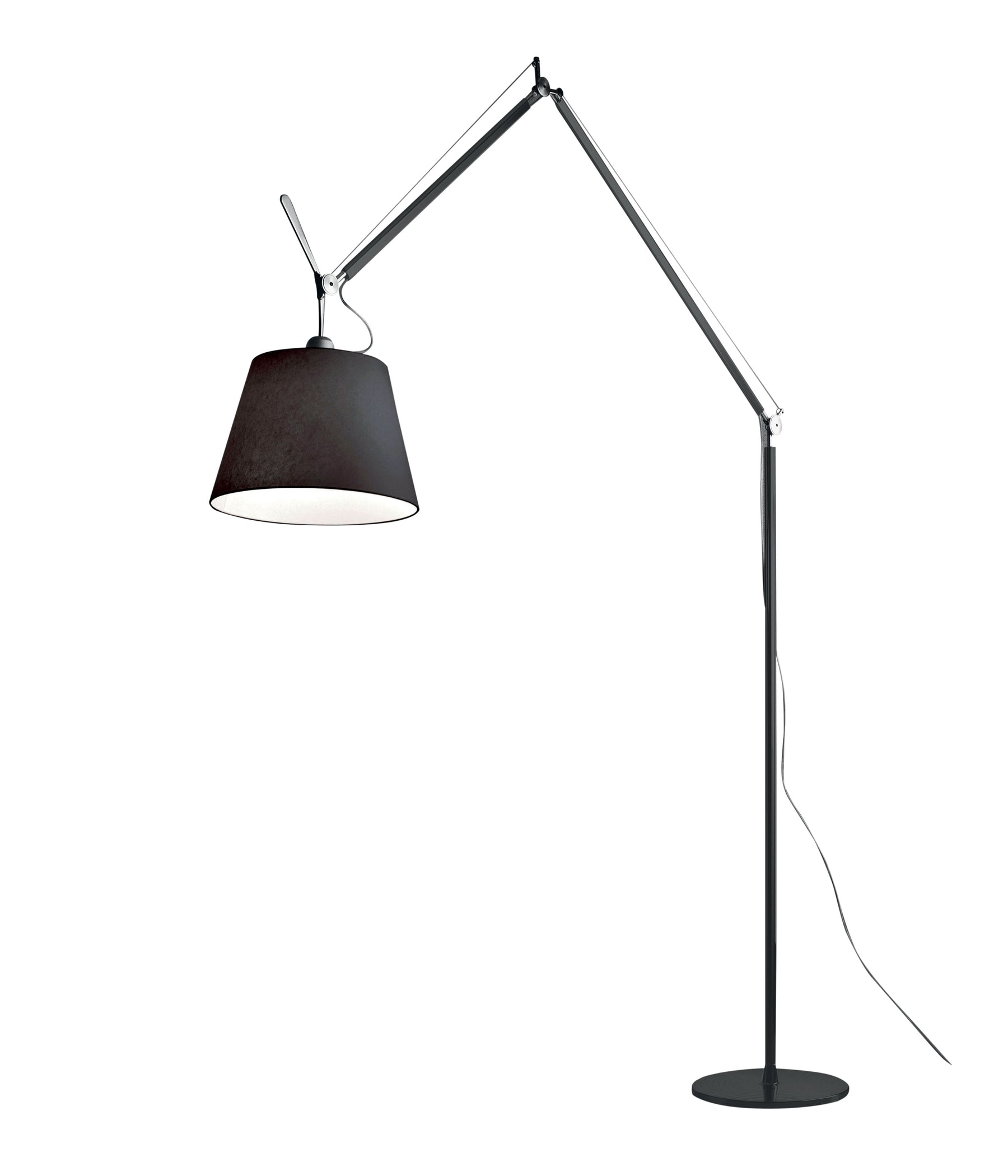 Artemide Tolomeo Mega Stehleuchte LED schwarz