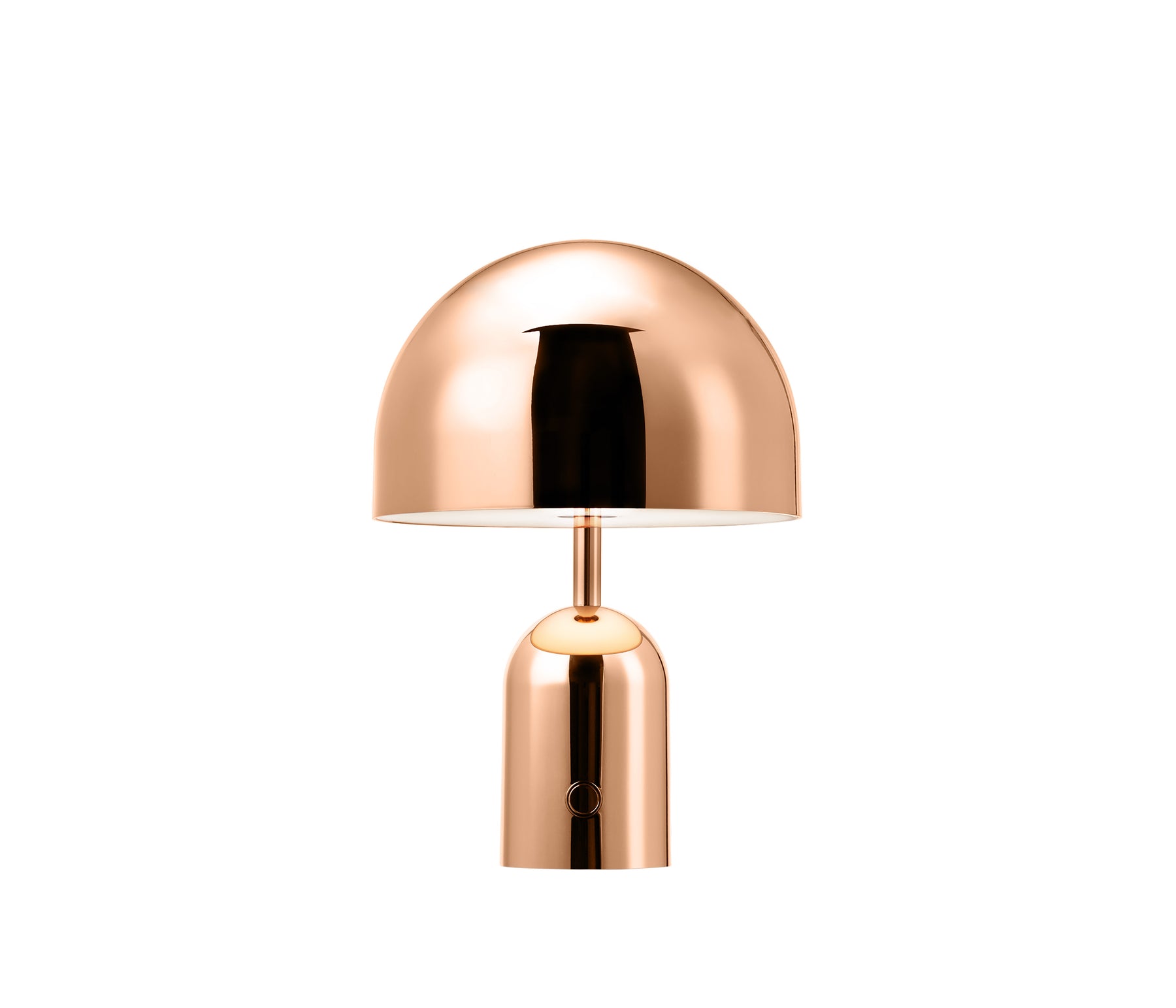 Tom Dixon Bell Portable Tischleuchte LED kupfer