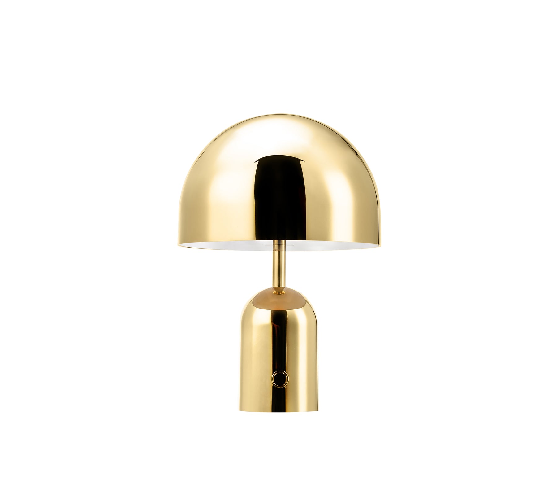 Tom Dixon Bell Portable Tischleuchte LED gold