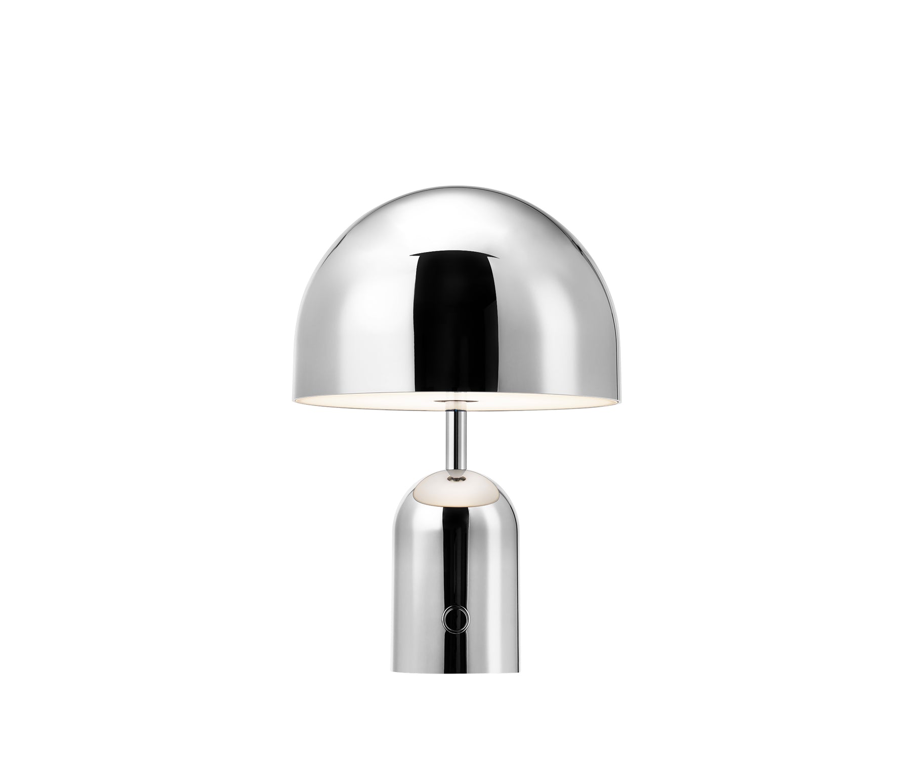 Tom Dixon Bell Portable Tischleuchte LED silber