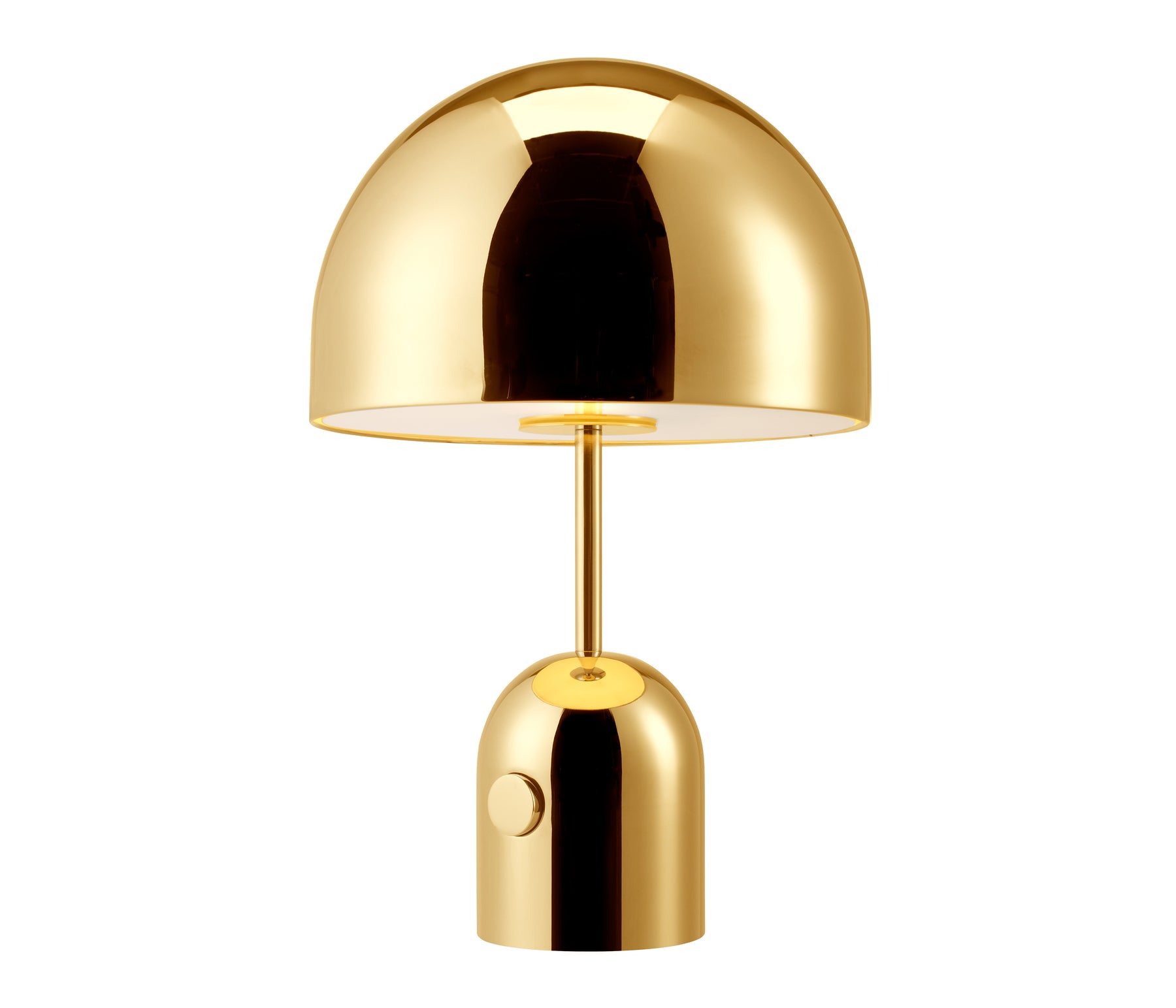 Tom Dixon Bell Tischleuchte LED gold