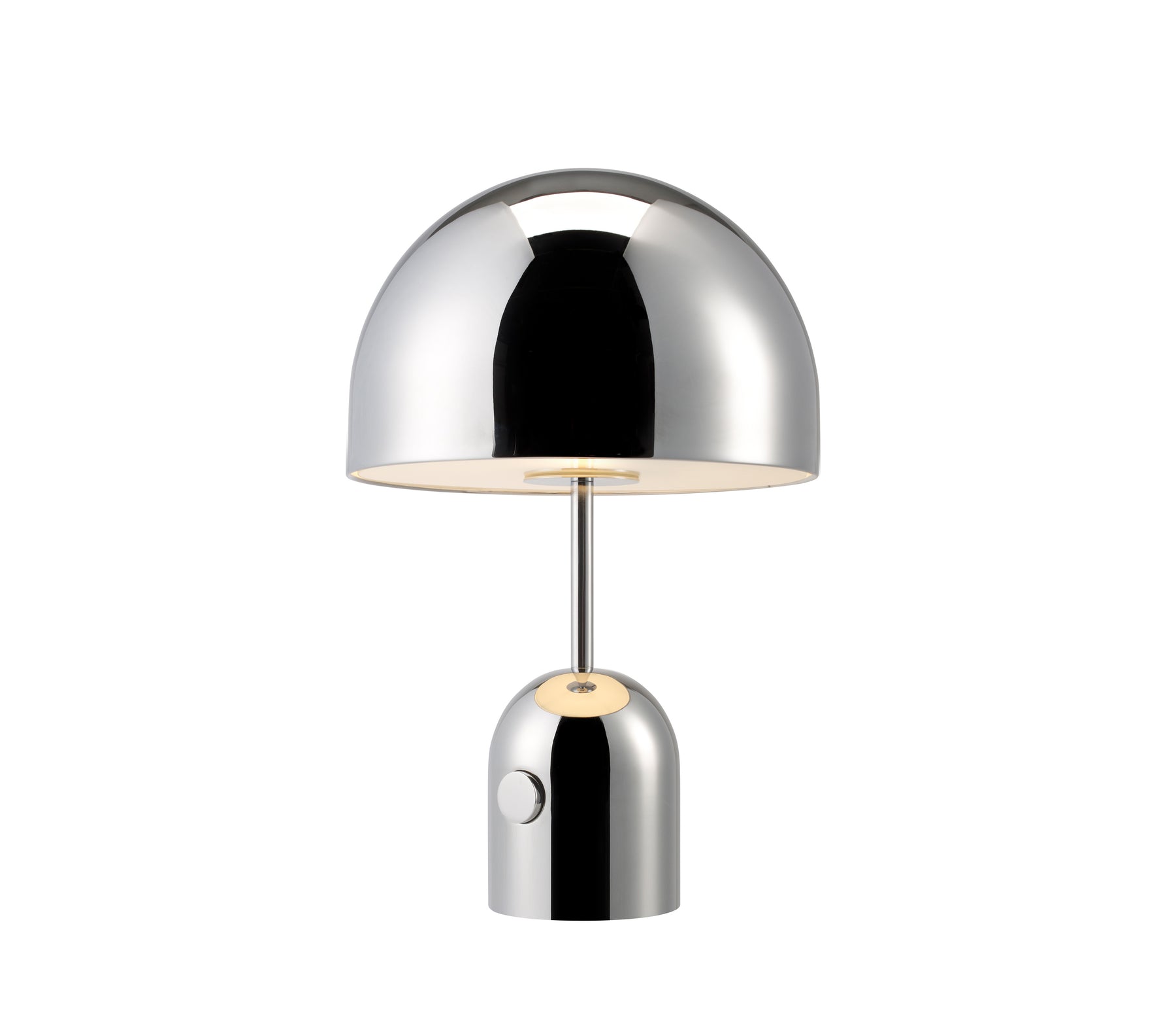 Tom Dixon Bell Tischleuchte LED silber