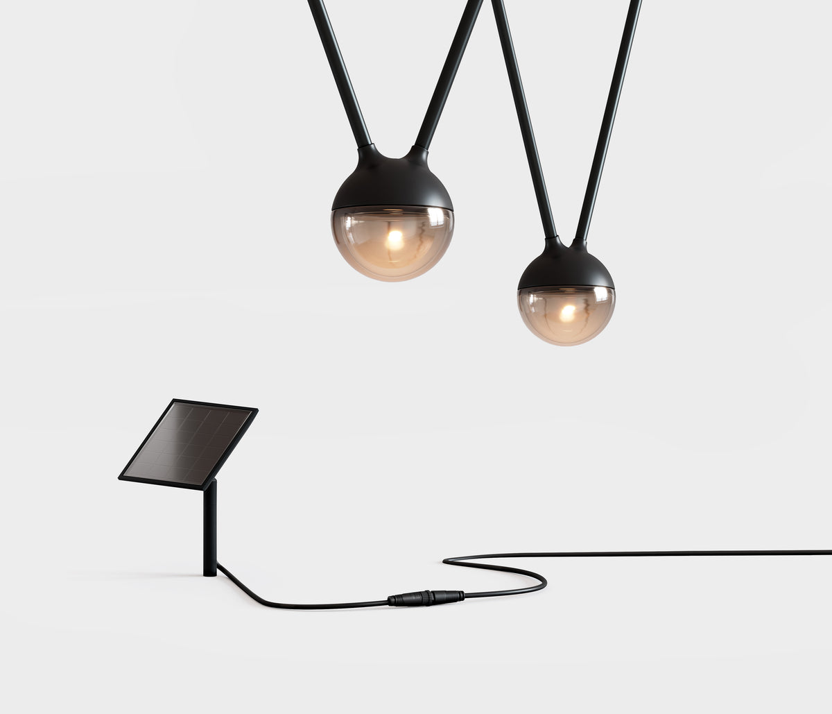 IP44.DE cherry bubbls solar Lichterkette Solarleuchte LED