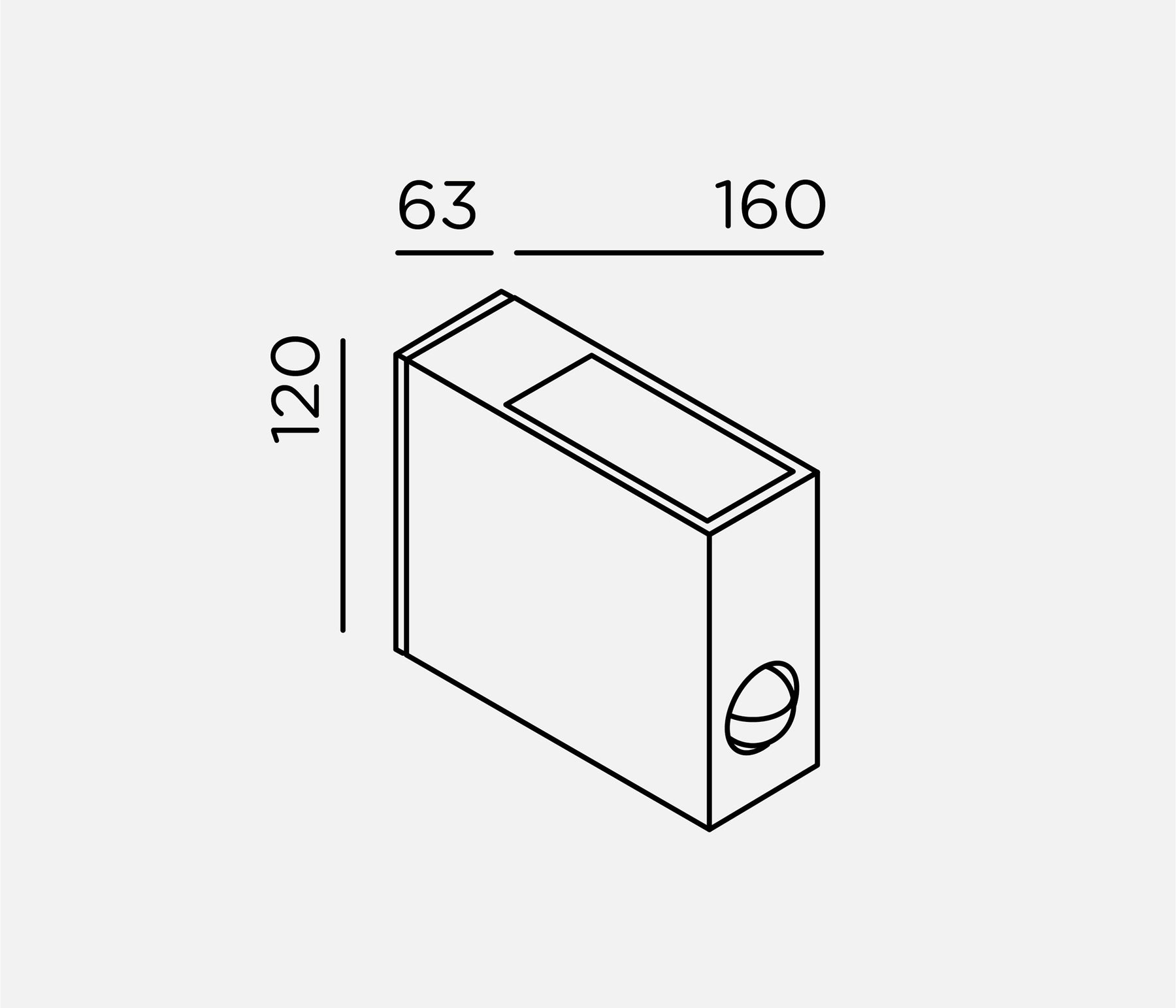 IP44.DE eye control Wandleuchte LED