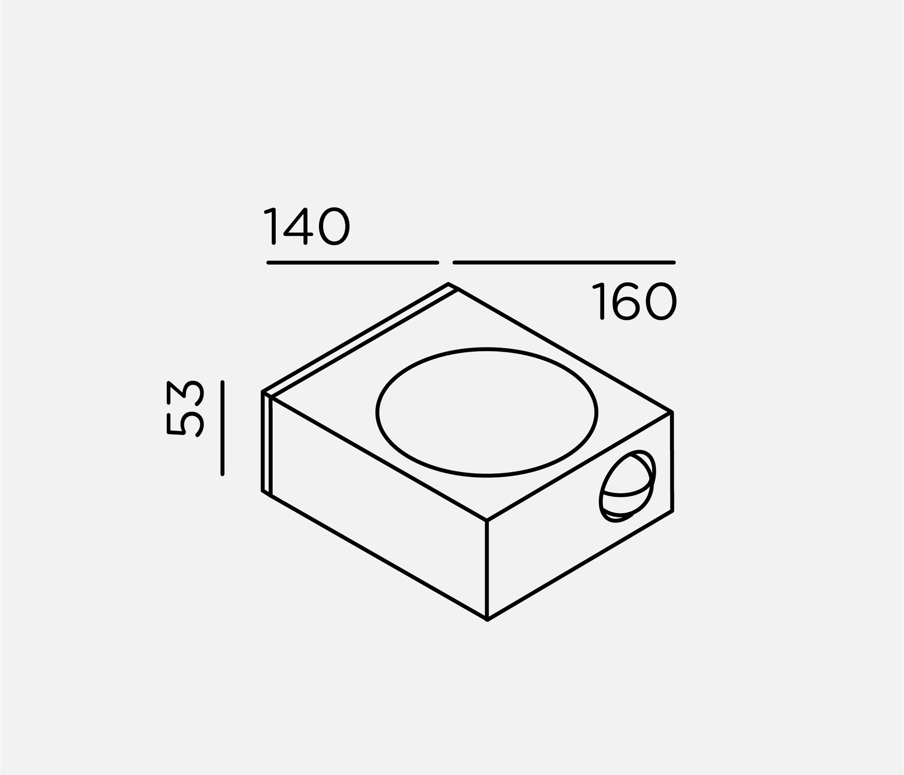 IP44.DE luci control Wandleuchte LED