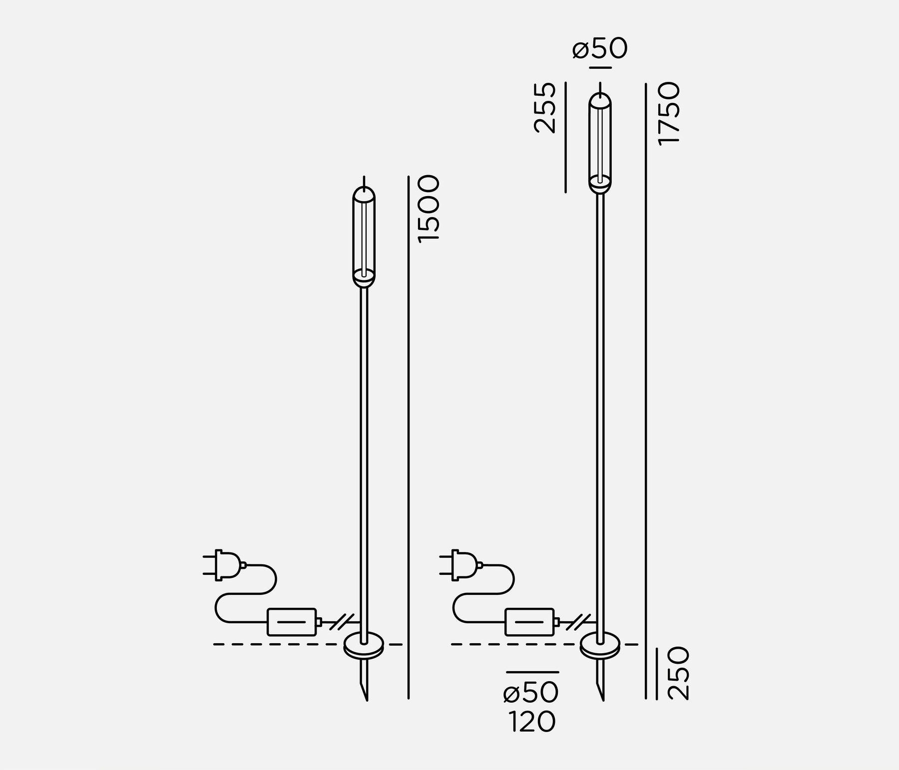 IP44.DE reed Stehleuchte LED