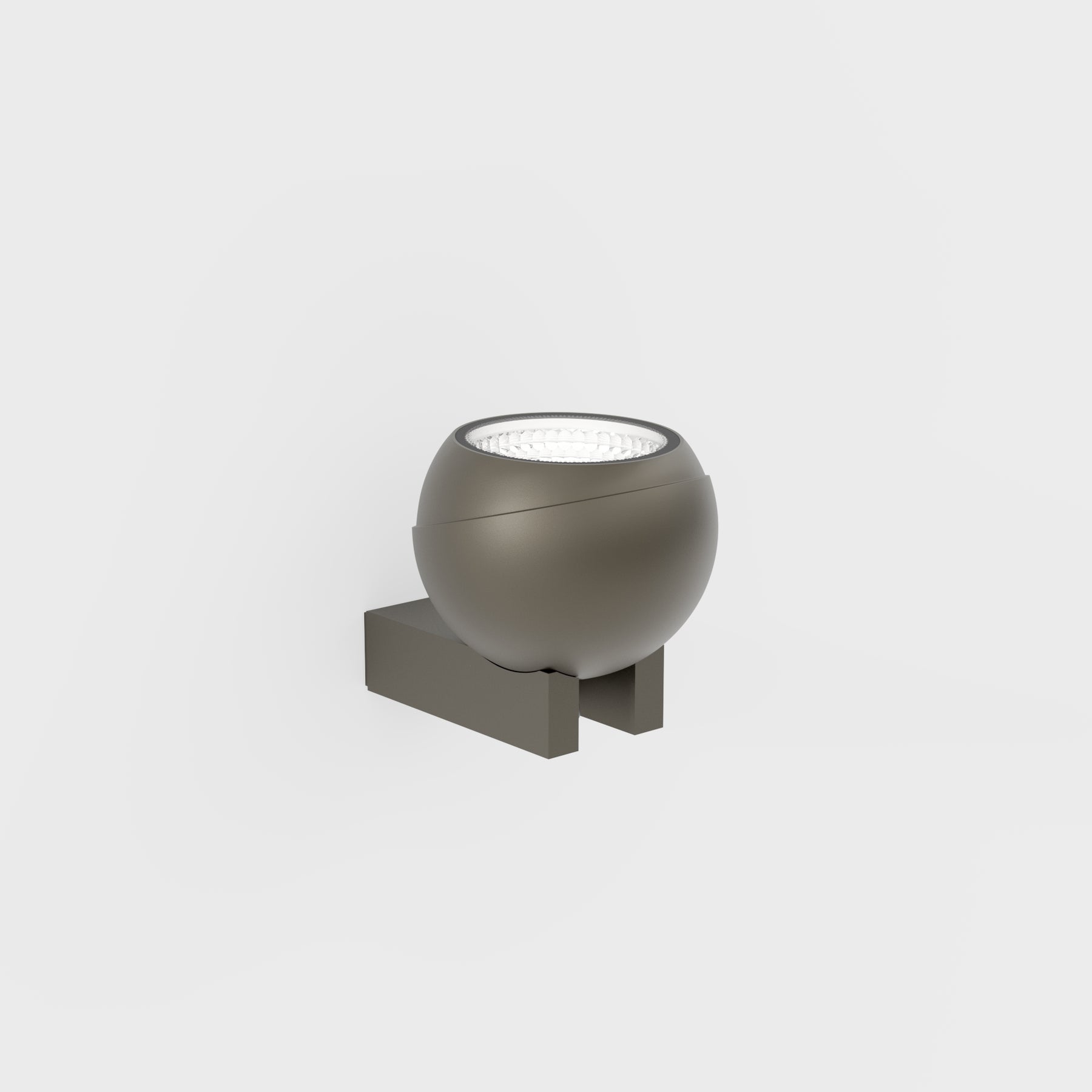 IP44.DE shot hook Strahler LED cool brown