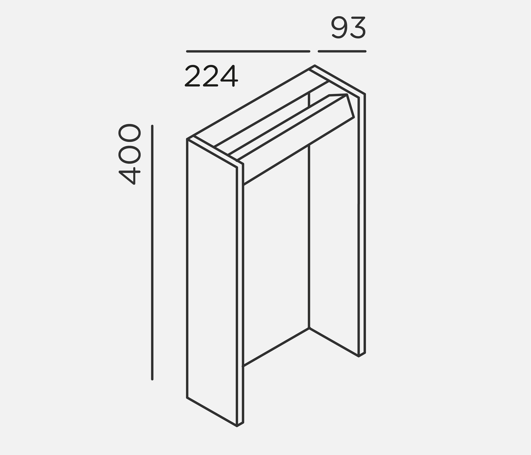 IP44.DE slat Poller Pollerleuchte LED 40