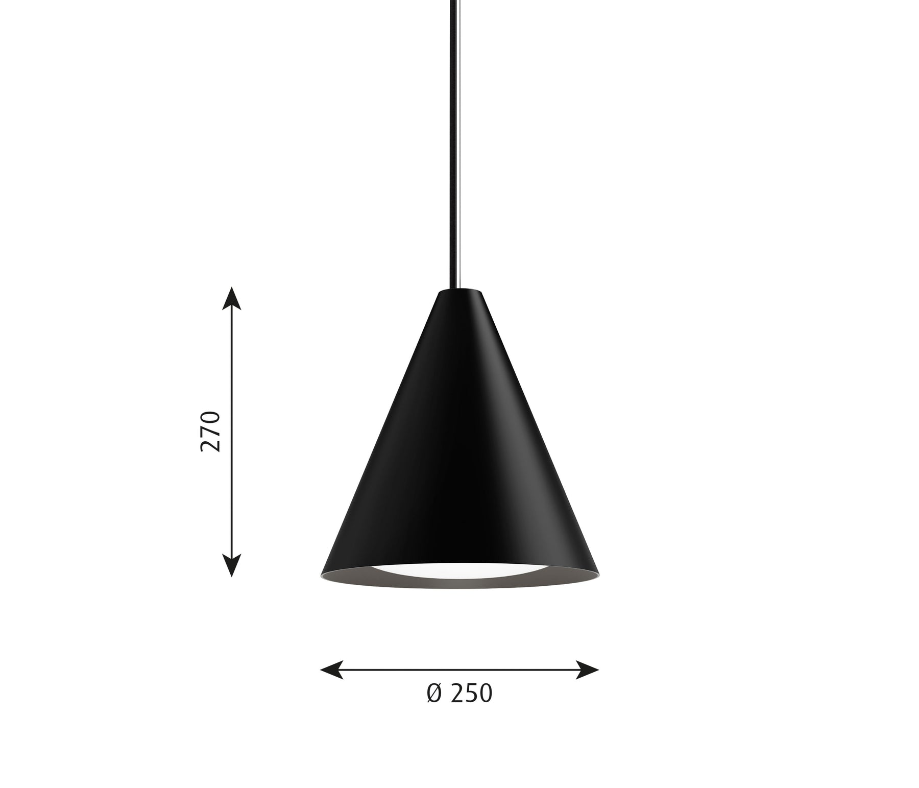 Louis Poulsen Keglen Pendelleuchte 250
