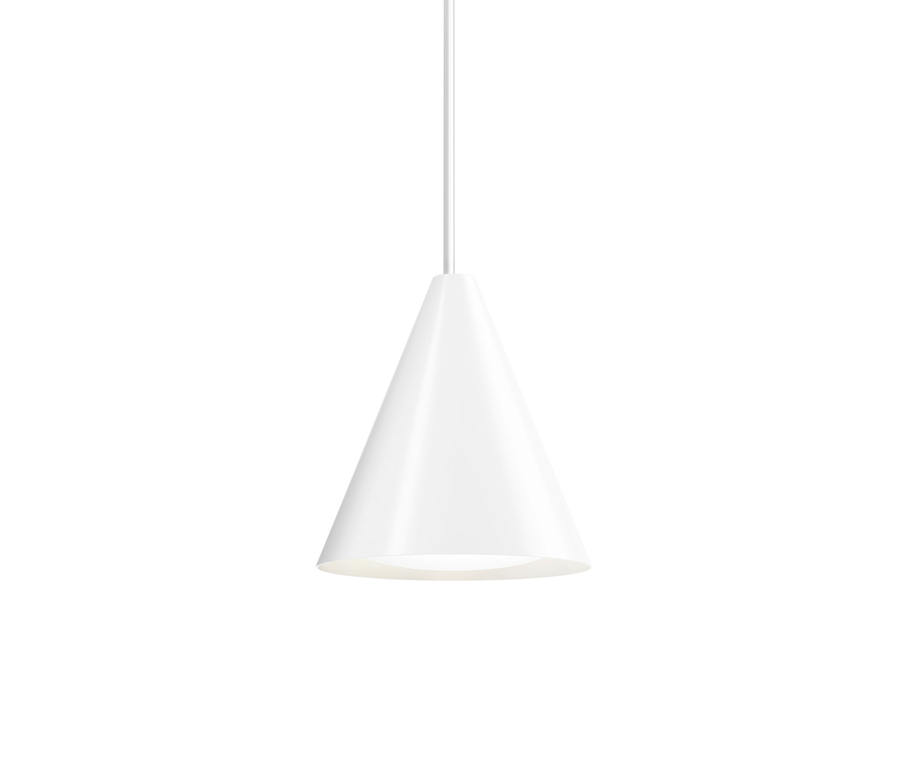 Louis Poulsen Keglen Pendelleuchte weiß 250