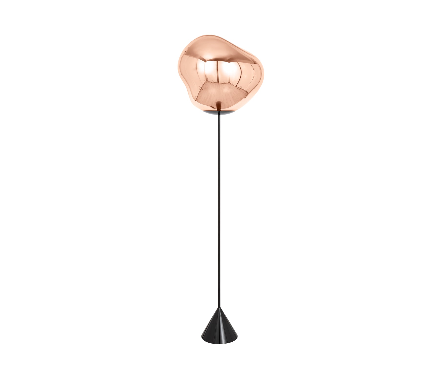 Tom Dixon Melt Cone Slim Stehleuchte LED kupfer aus