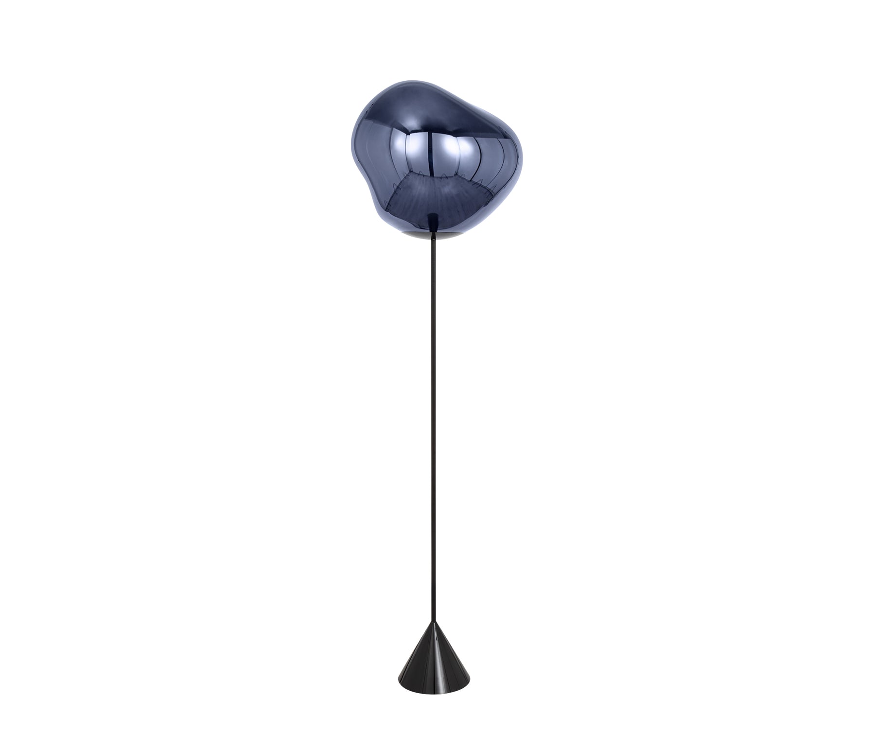 Tom Dixon Melt Cone Slim Stehleuchte LED smoke aus