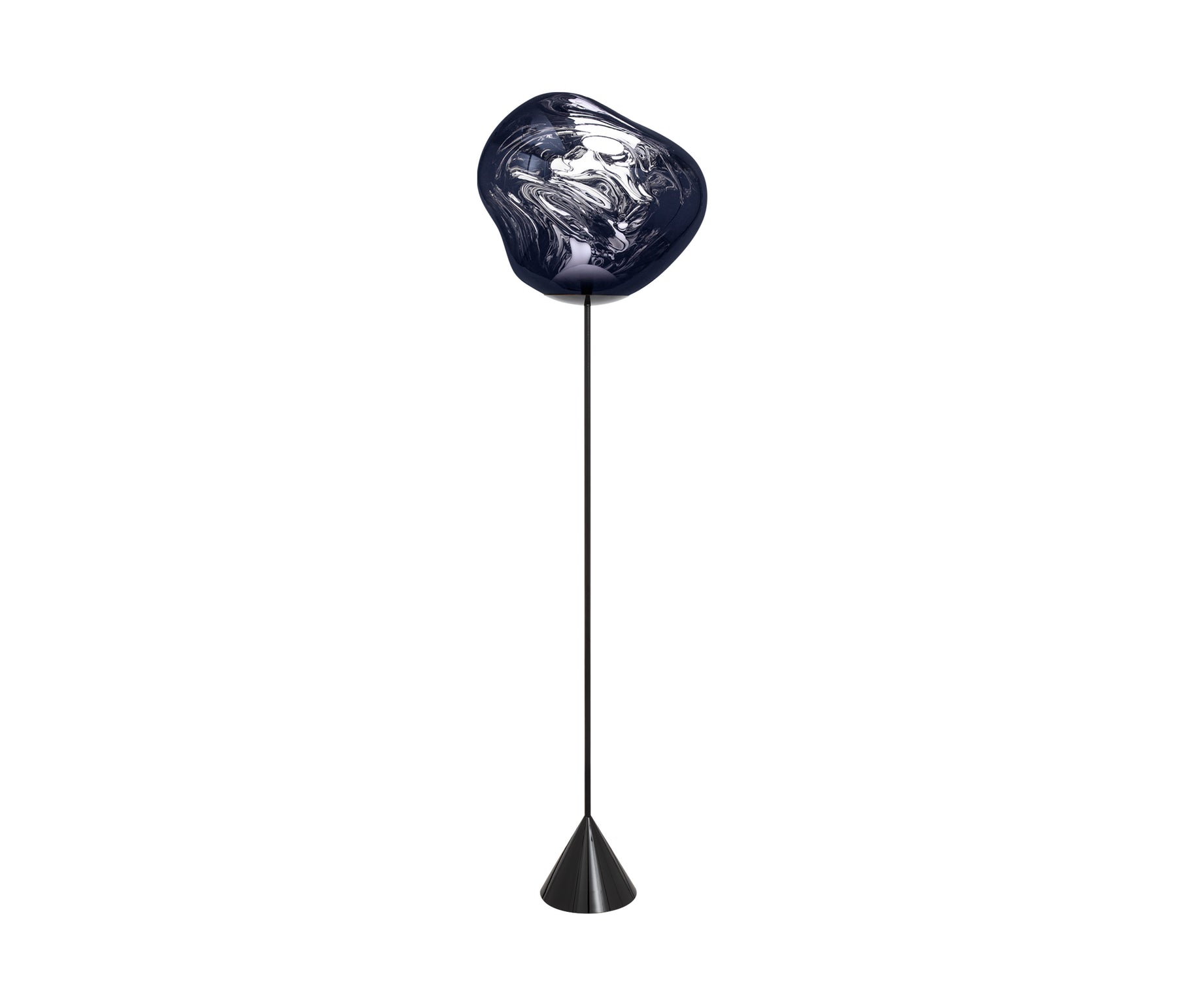 Tom Dixon Melt Cone Slim Stehleuchte LED smoke an