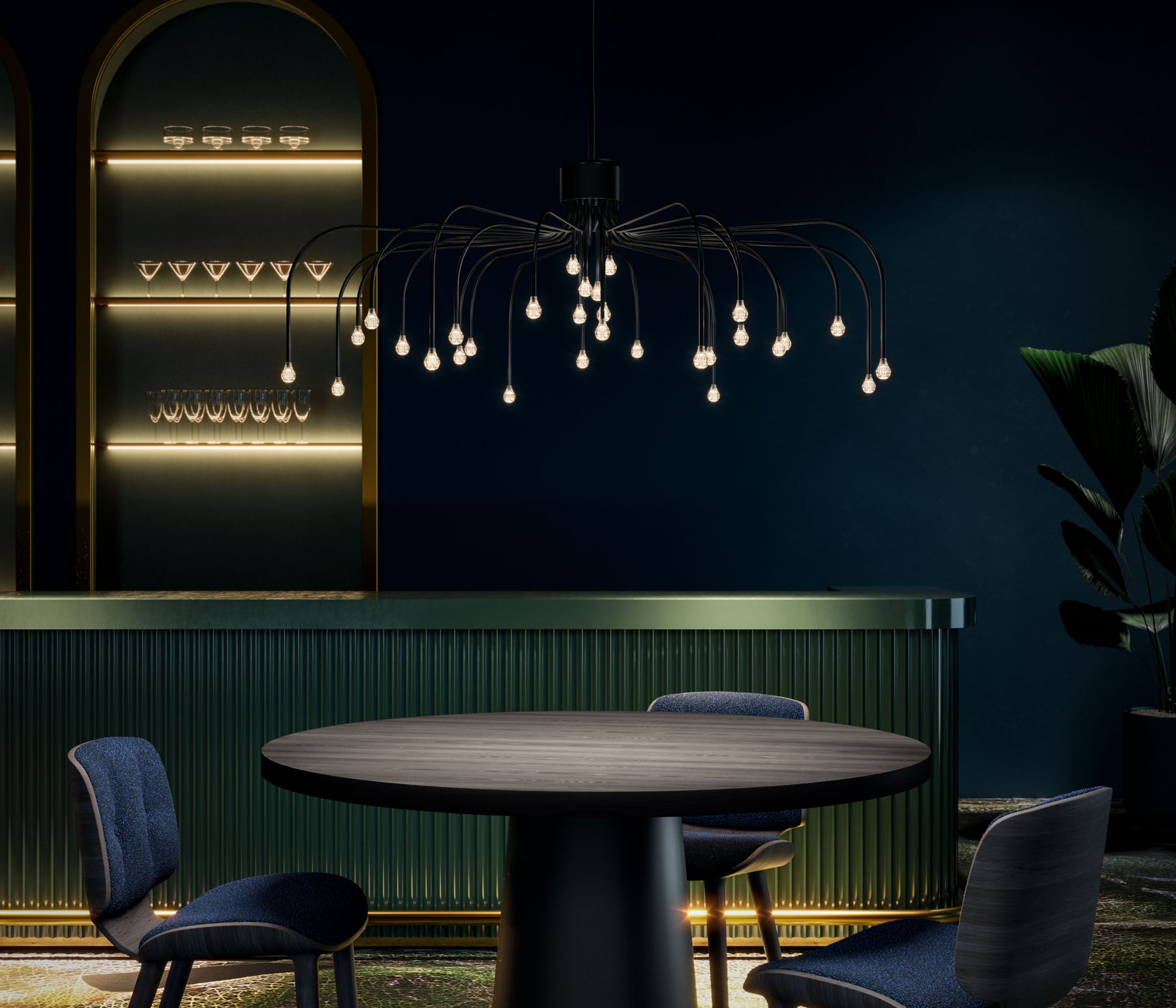 Moooi Starfall Light Pendelleuchte LED Esszimmer