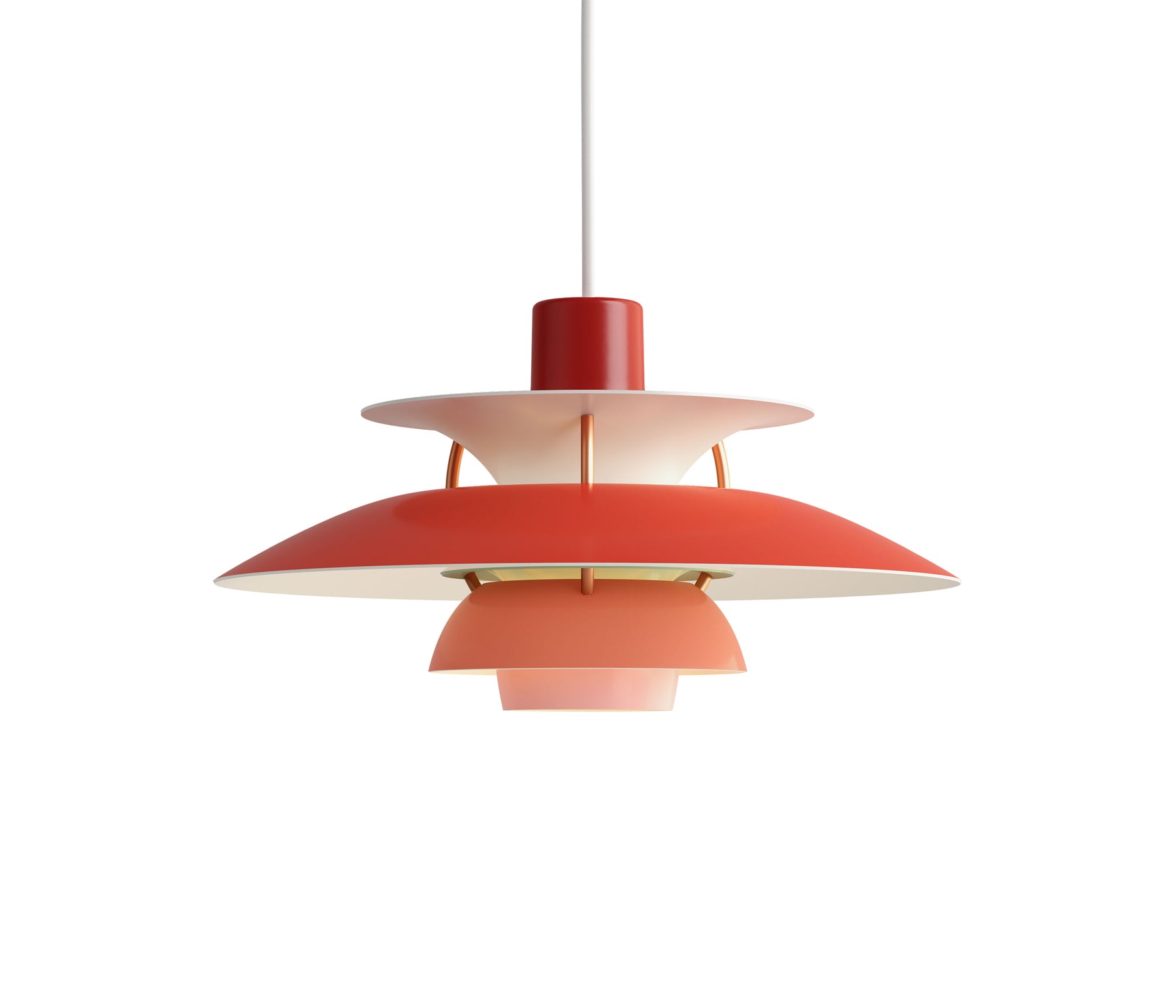 Louis Poulsen PH 5 mini hues of red