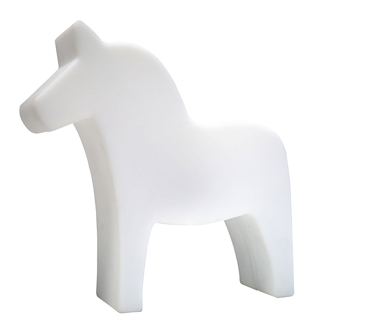 8 seasons Shining Horse Dekoleuchte weiß