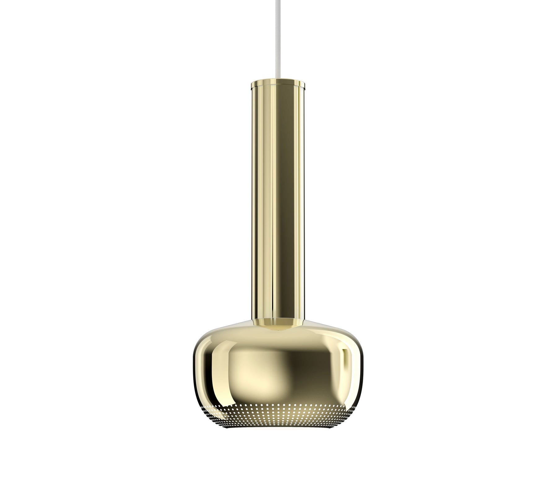 Louis Poulsen VL 56 Pendelleuchte Messing