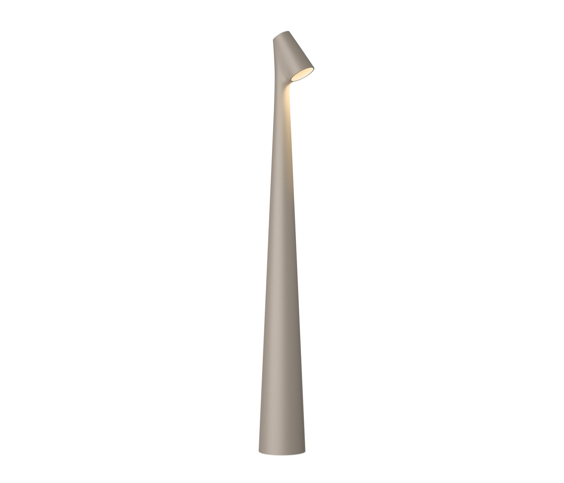 Vibia Africa Akkuleuchte LED beige dunkel 45 cm