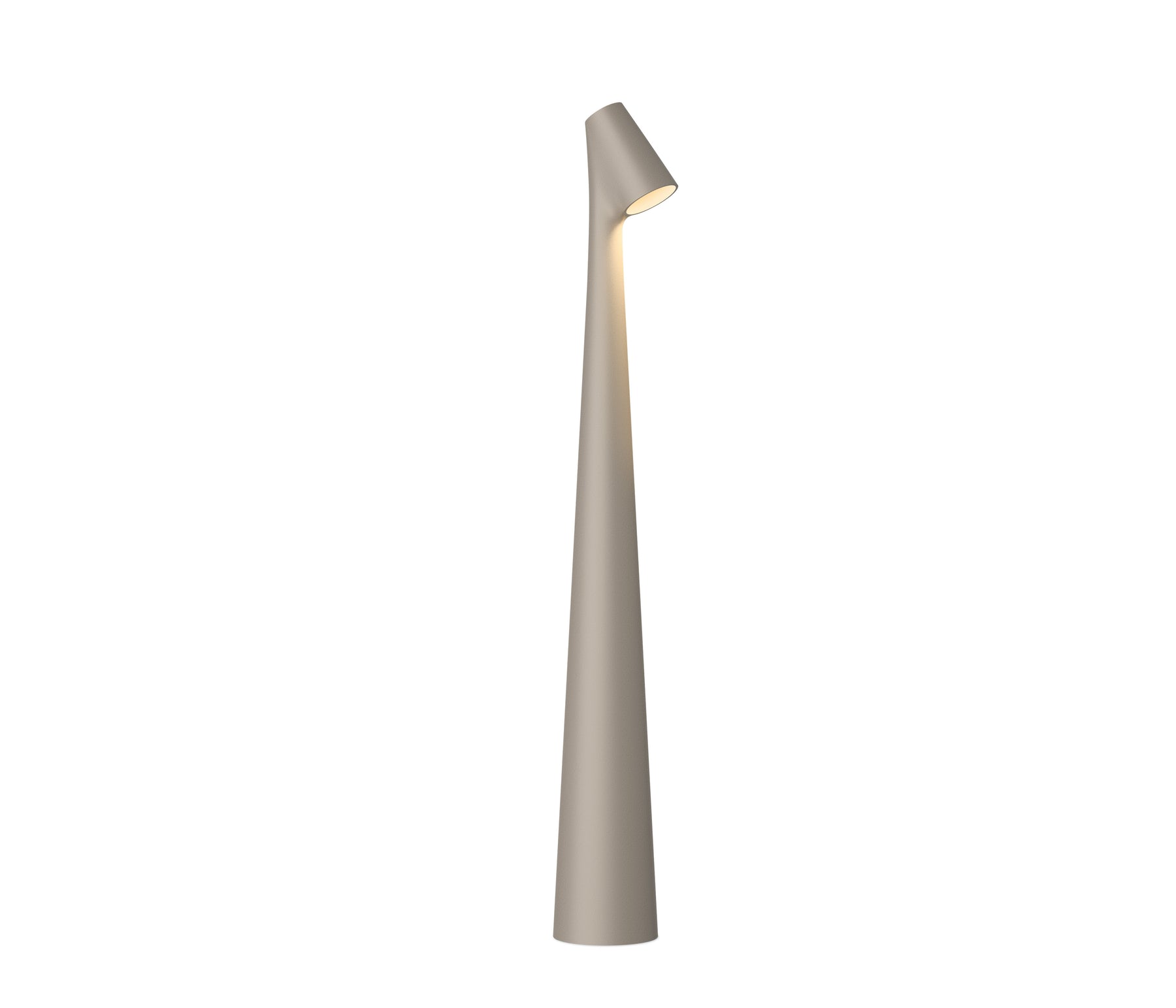 Vibia Africa Akkuleuchte LED beige dunkel 40 cm