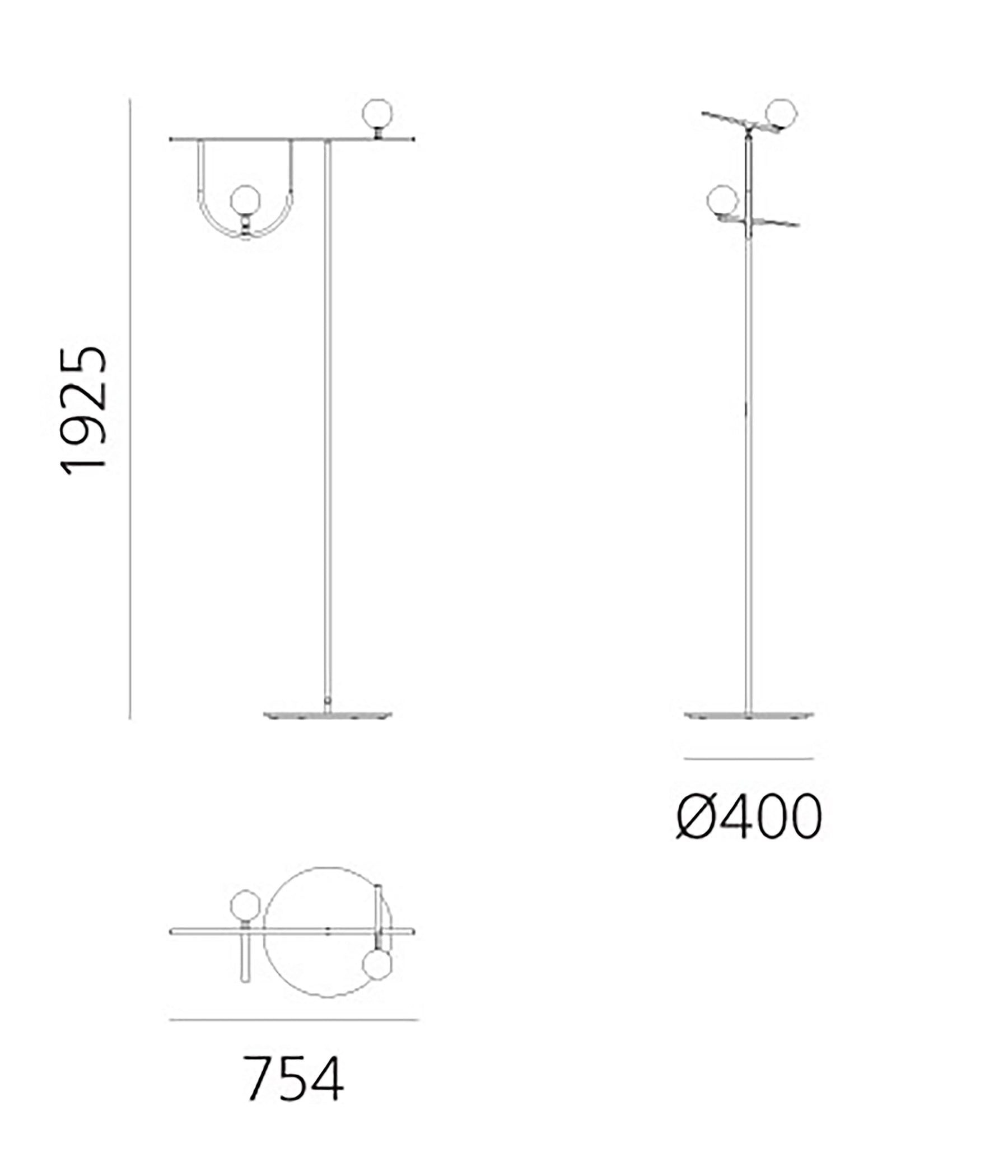 Artemide Yanzi Stehleuchte LED