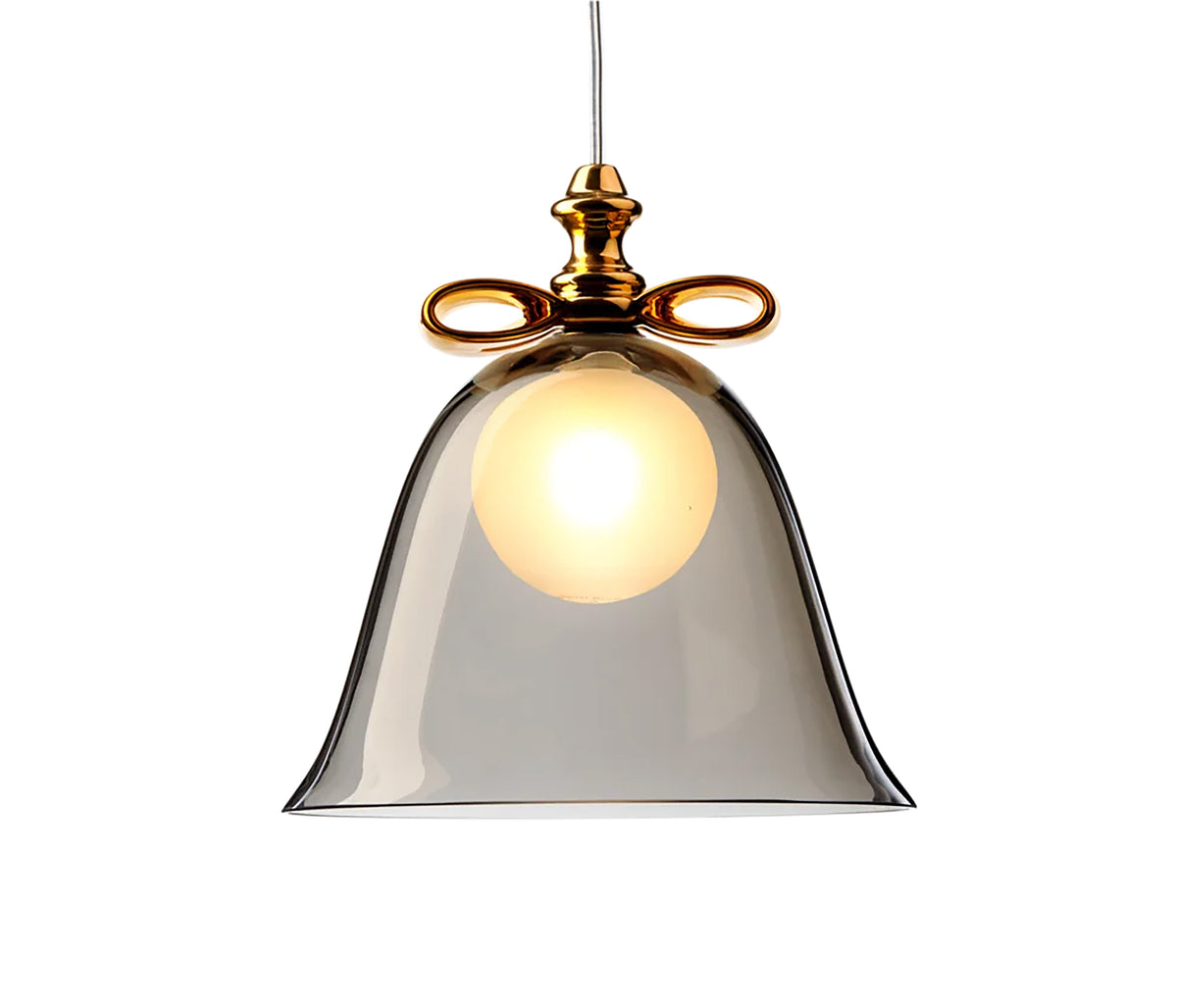 Moooi Bell Lamp S Pendelleuchte smoke / gold