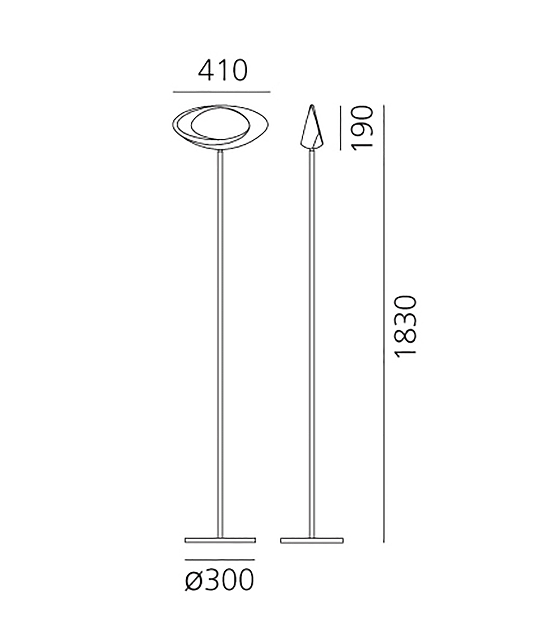 Artemide Cabildo Stehleuchte LED weiß