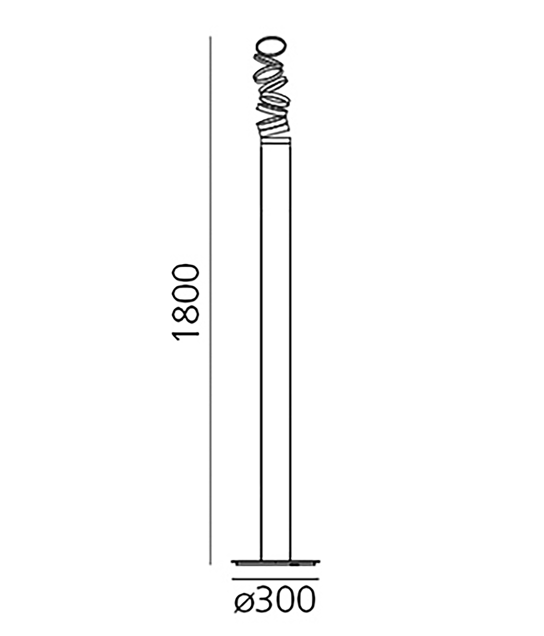 Artemide Decomposé Stehleuchte LED