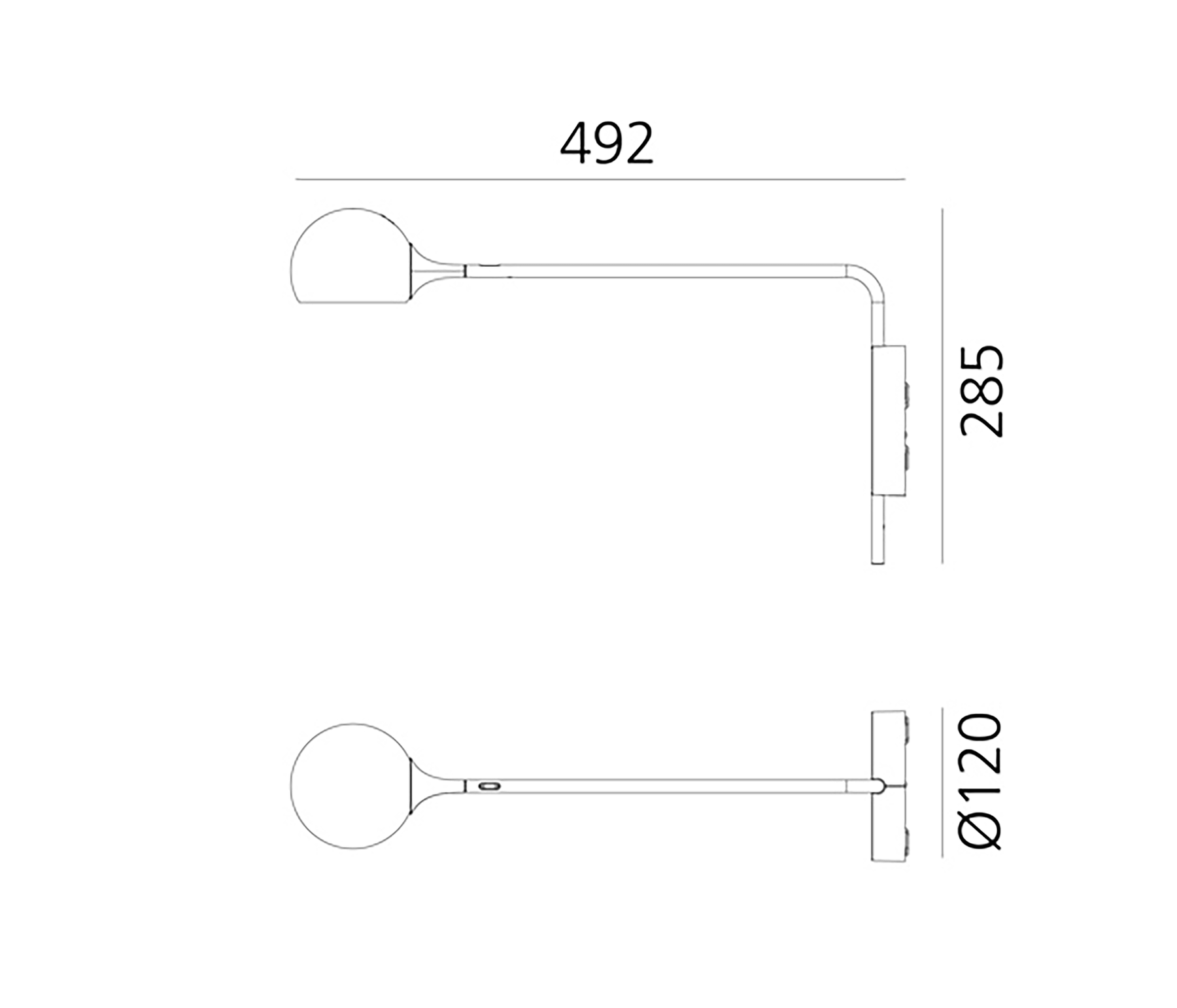 Artemide Ixa Wandleuchte LED