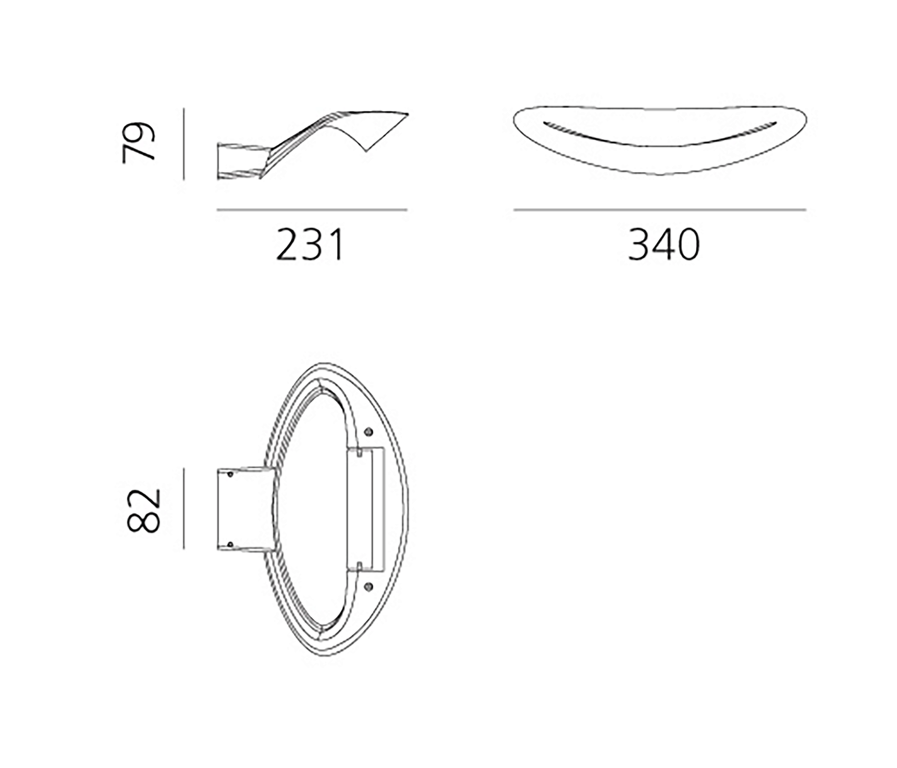 Artemide Mesmeri Wandleuchte LED