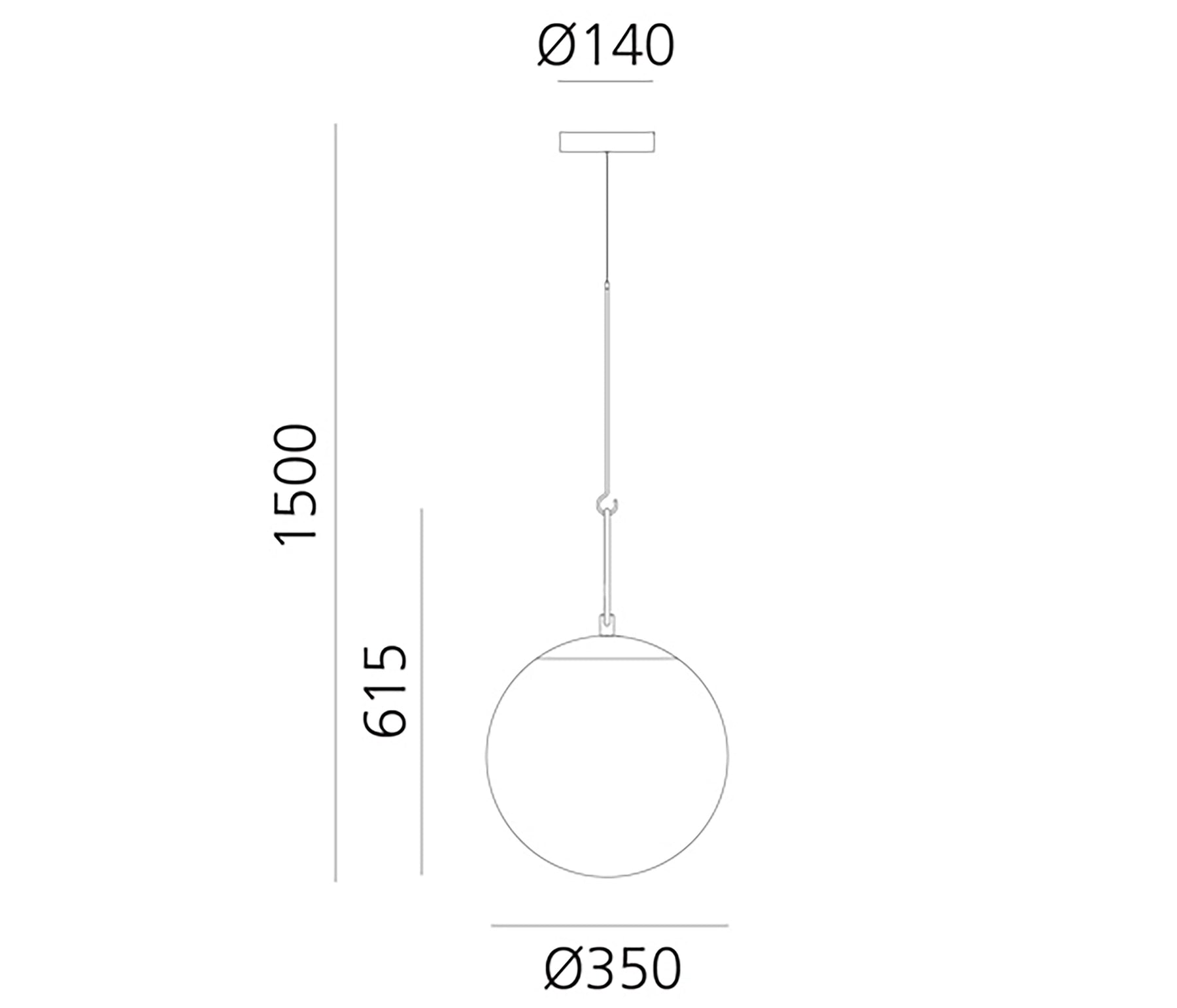 Artemide nh Pendelleuchte 35