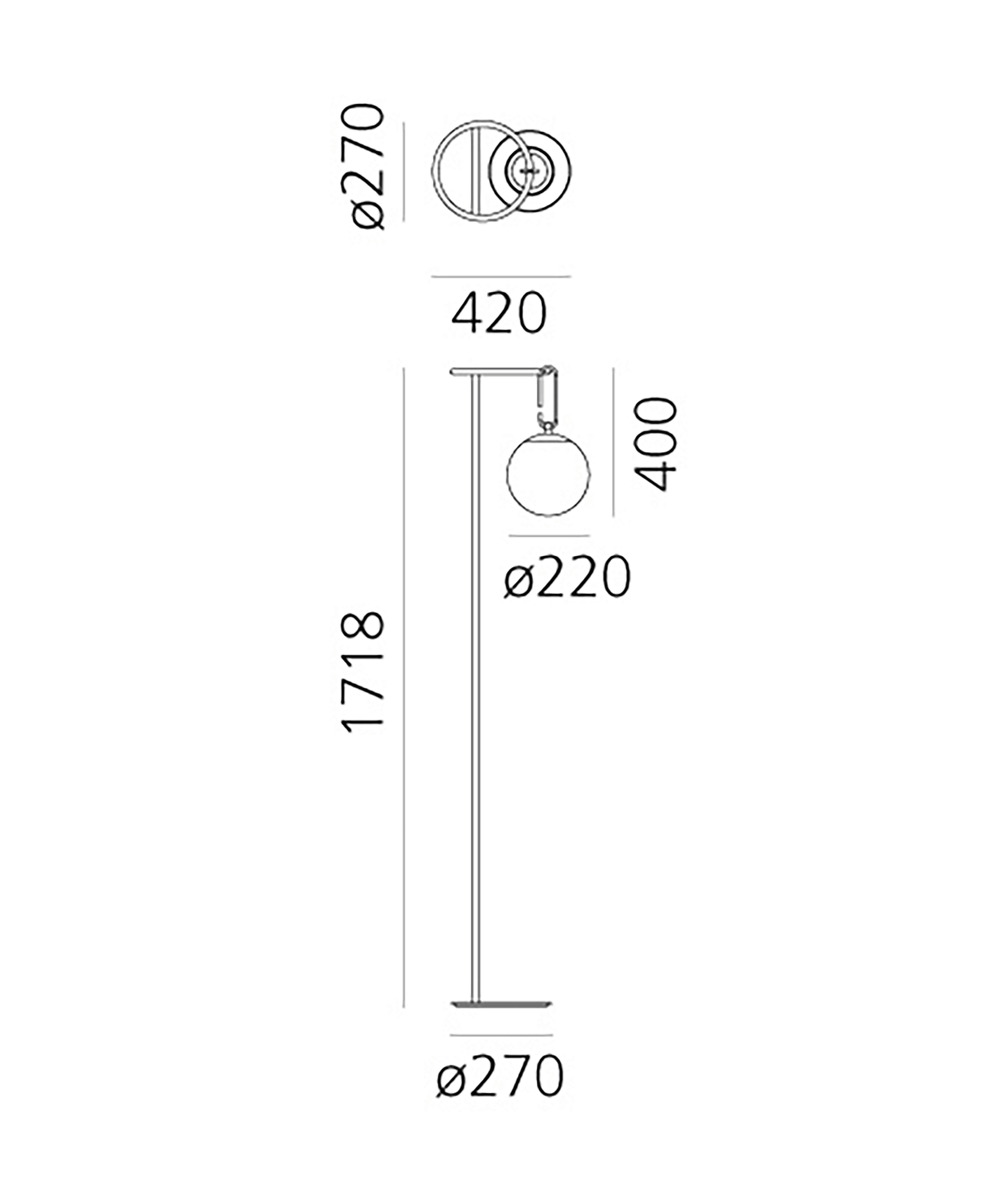 Artemide nh Stehleuchte
