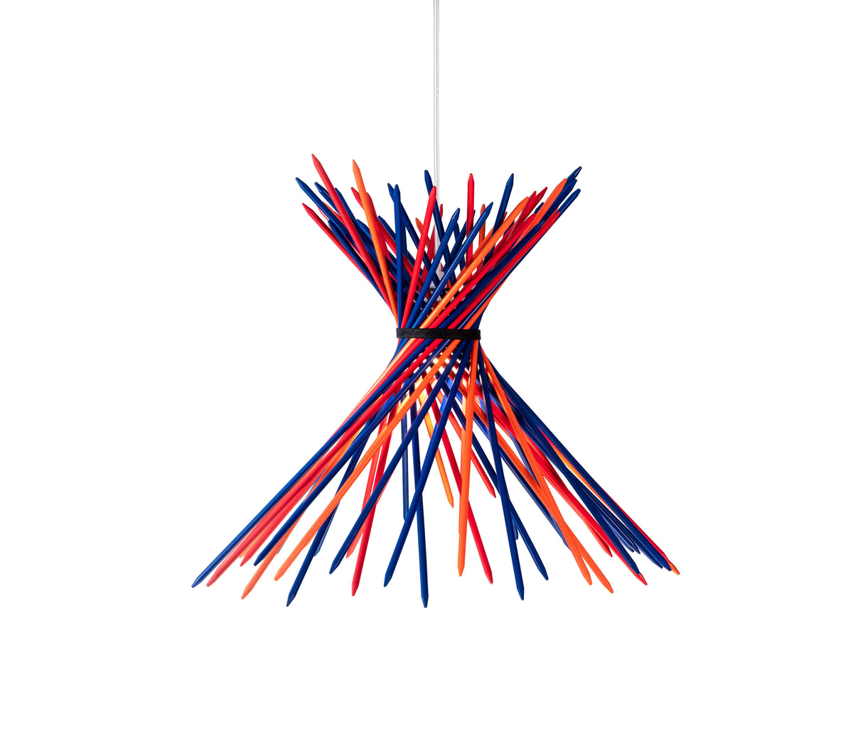 Ingo Maurer pic-a-stic Pendelleuchte bunt