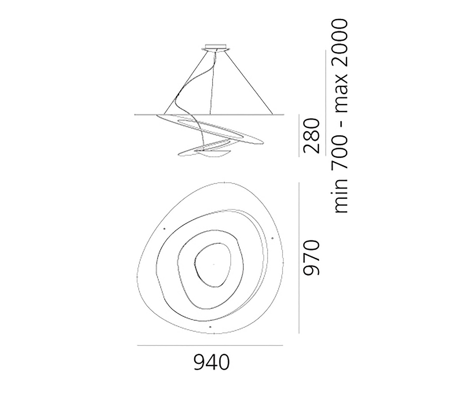 Artemide Pirce Pendelleuchte LED