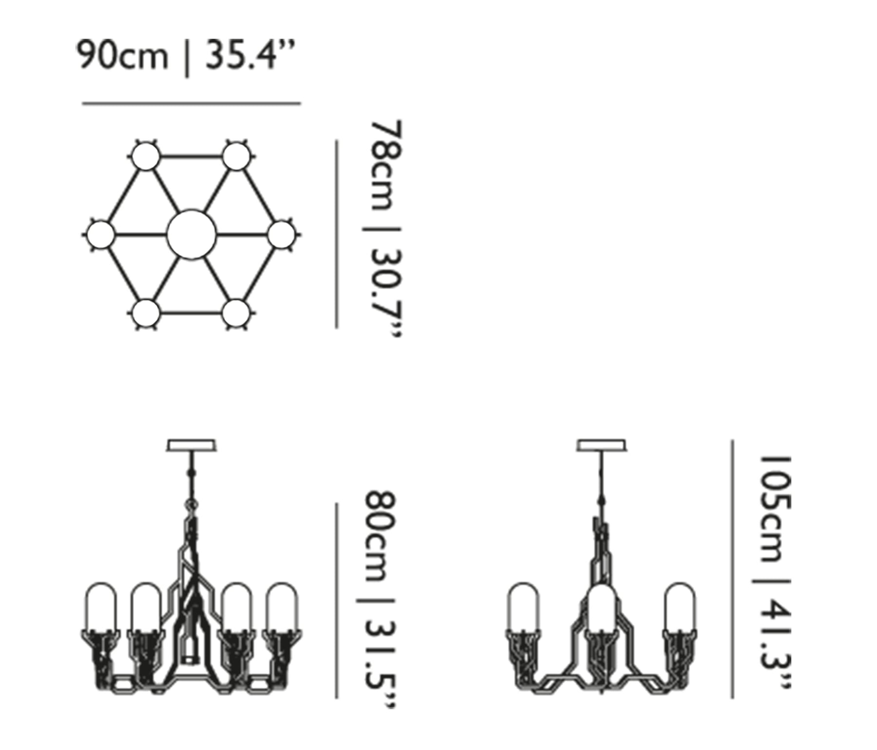 Moooi Plant Chandelier Pendelleuchte LED