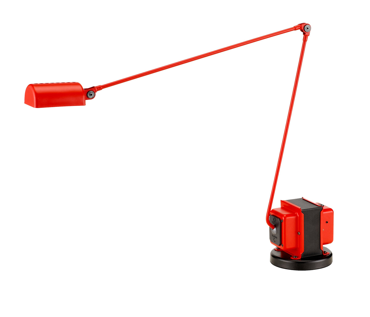 Lumina Daphine Schreibtischleuchte rot LED