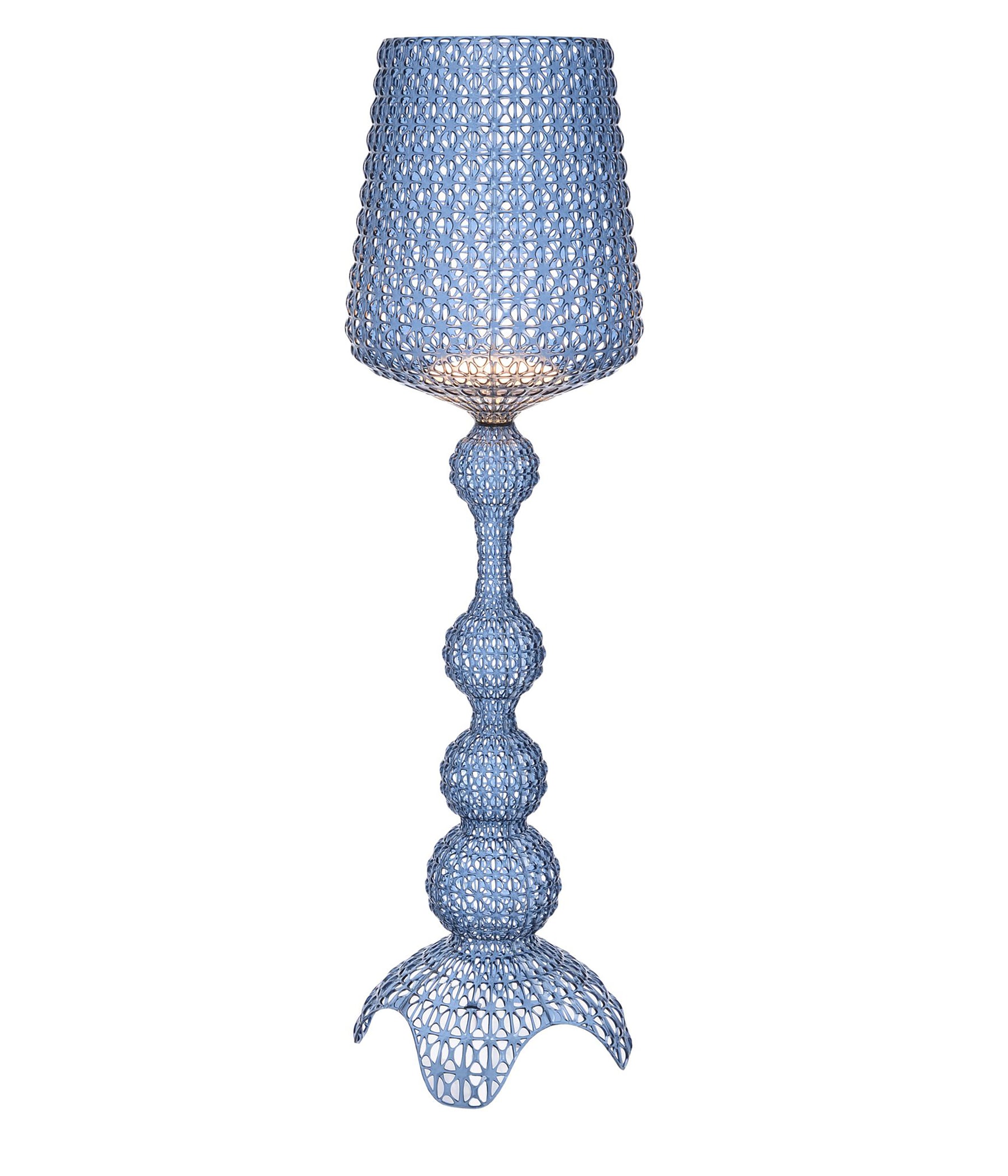 Kartell Kabuki Stehleuchte blau LED