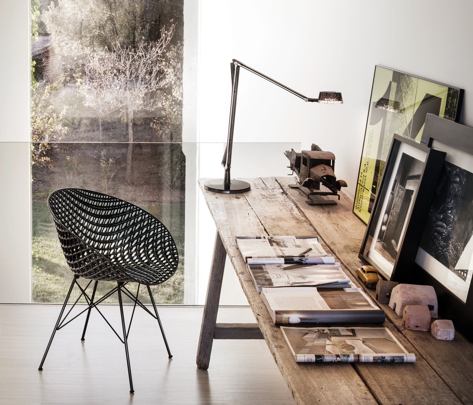 Kartell Aledin Dec Tischleuchte LED Arbeitszimmer