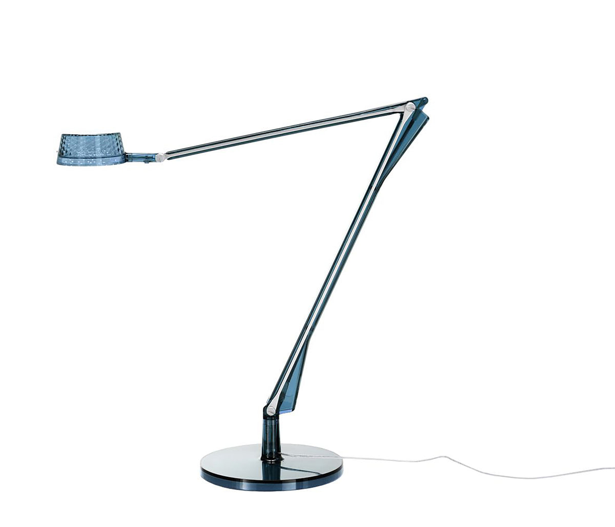 Kartell Aledin Dec Tischleuchte blau LED