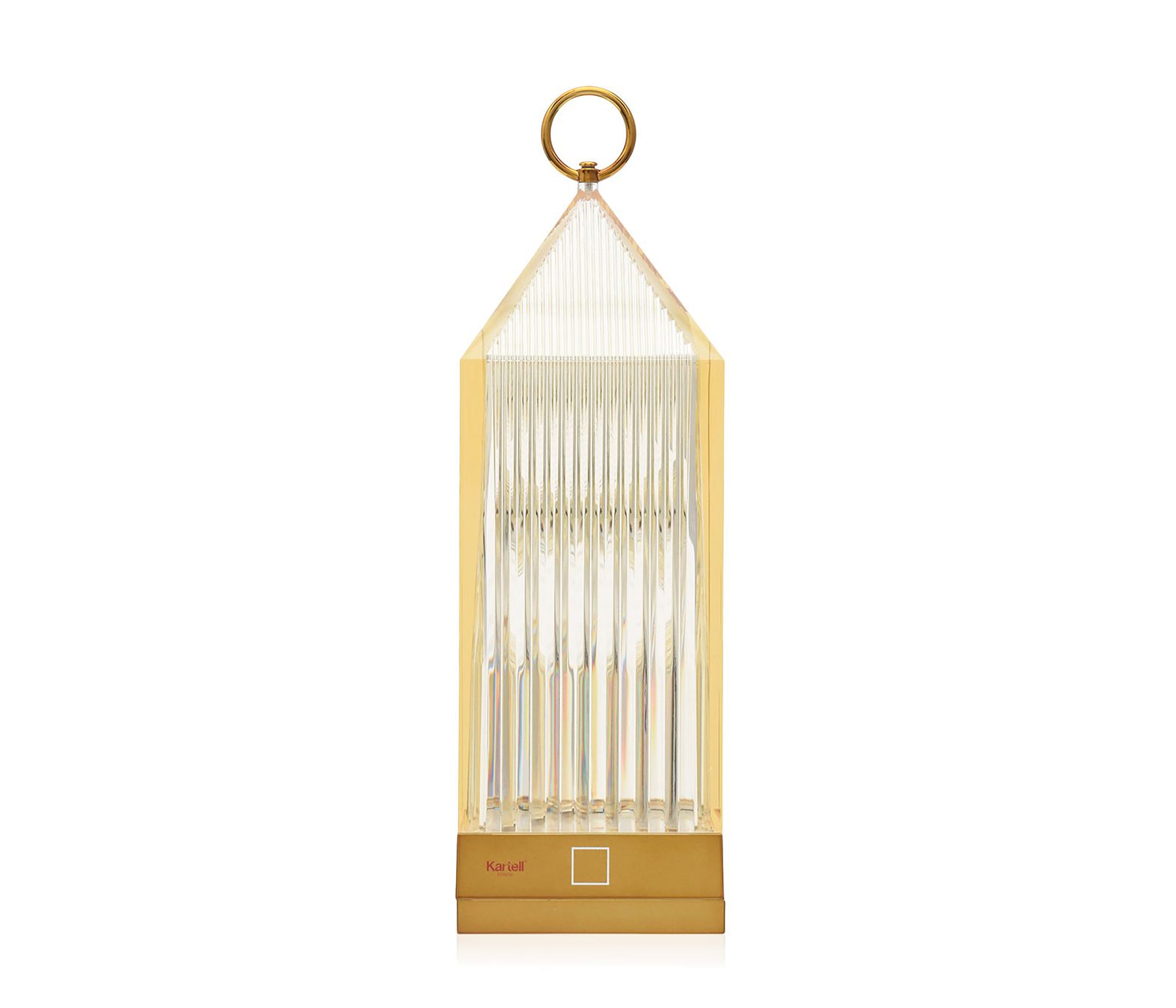 Kartell Lantern Akkuleuchte bernstein LED