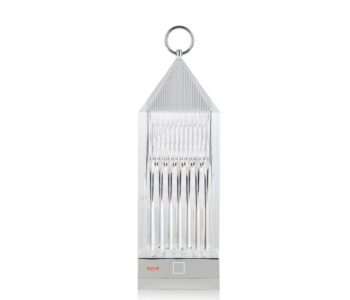 Kartell Lantern Akkuleuchte christall LED